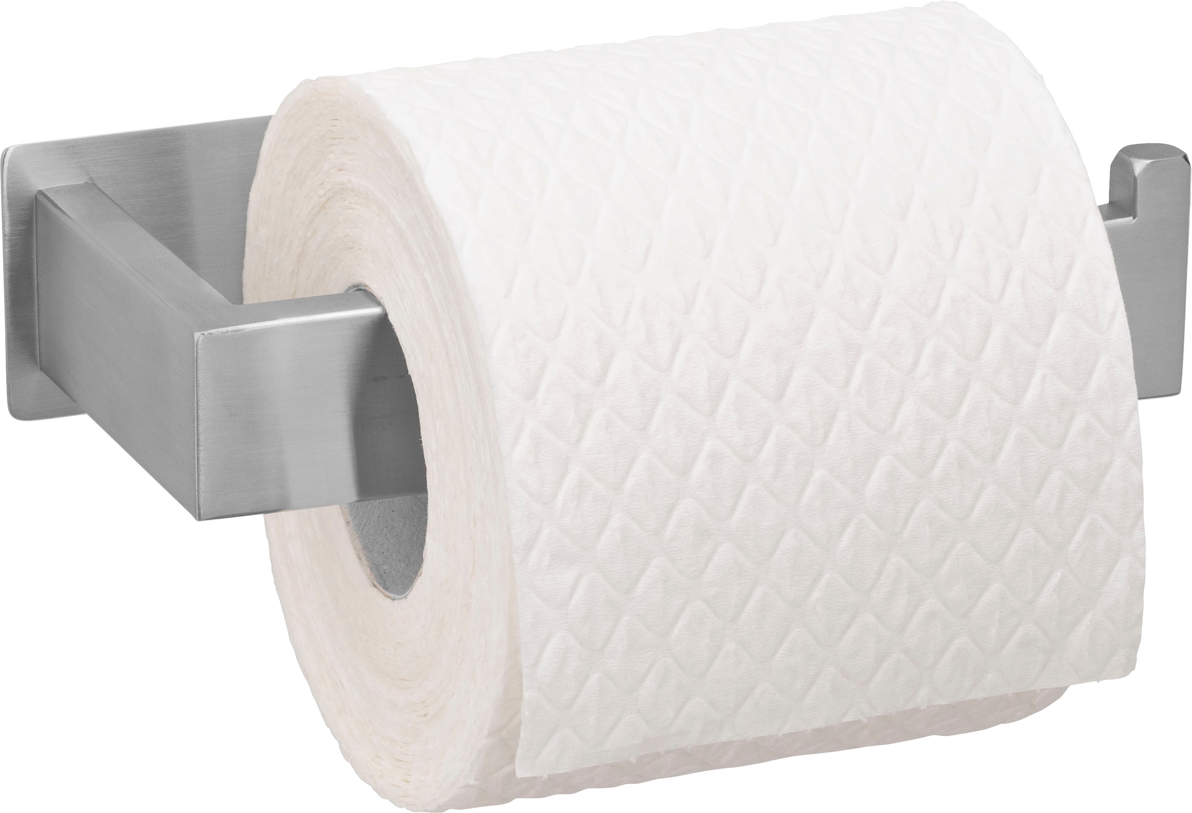 WENKO Toilettenpapierhalter »Turbo-Loc® Genova«, Matt, Befestigen ohne Bohren