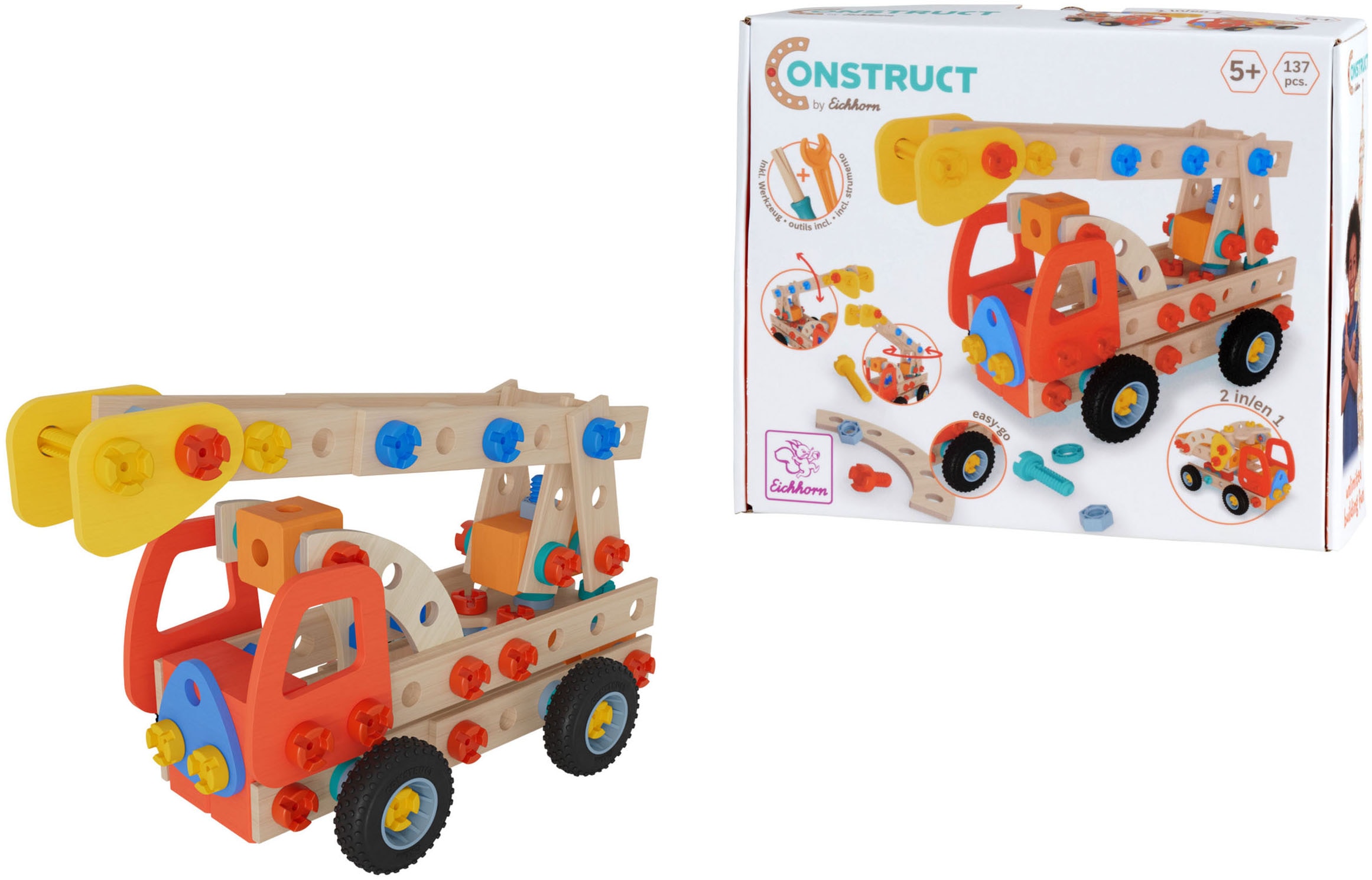 Eichhorn Konstruktionsspielsteine »Constructor Feuerwehr« Made in Germany