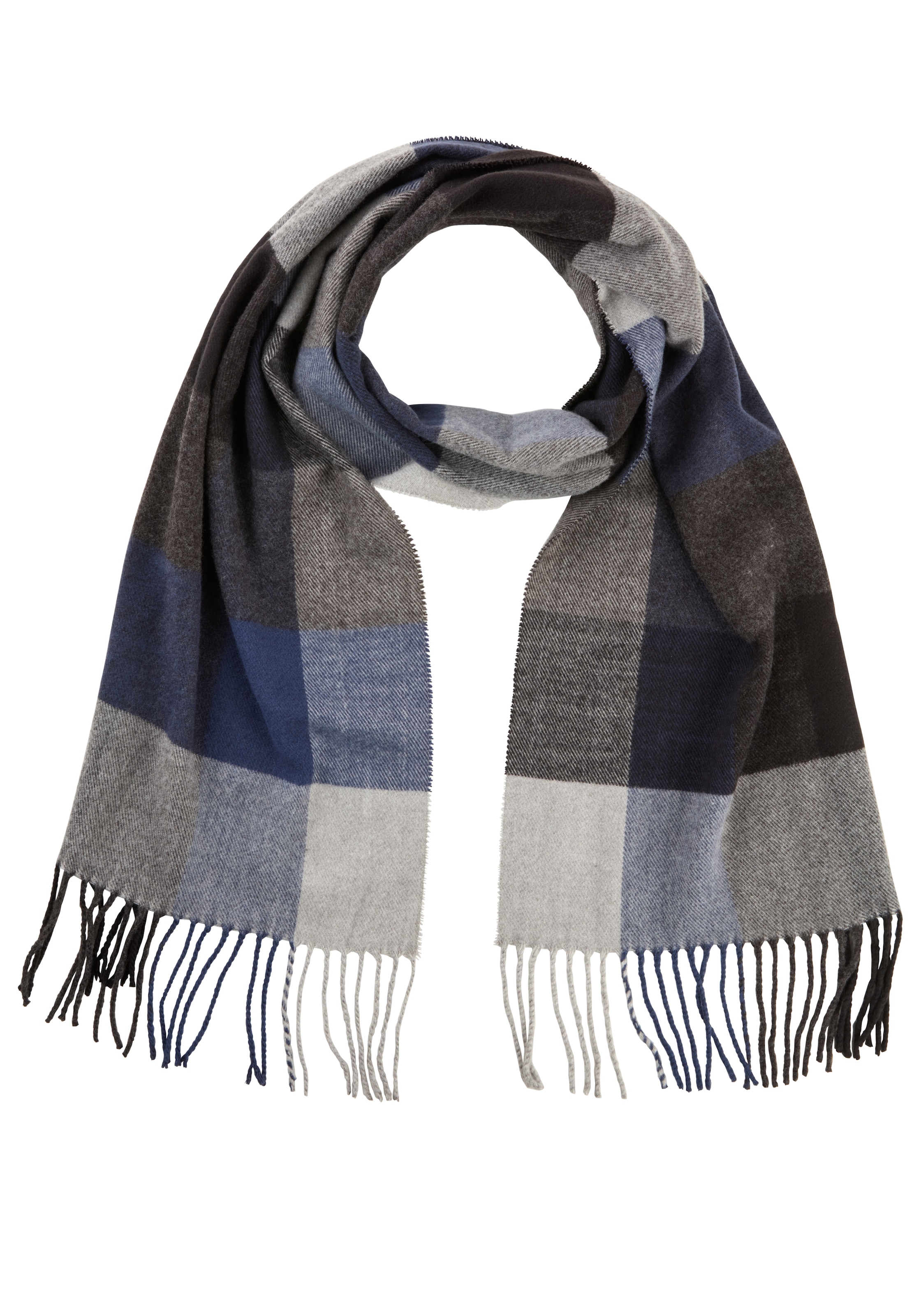 Man's World Schal im modischem Karomuster mit klassischen Farben - NEW