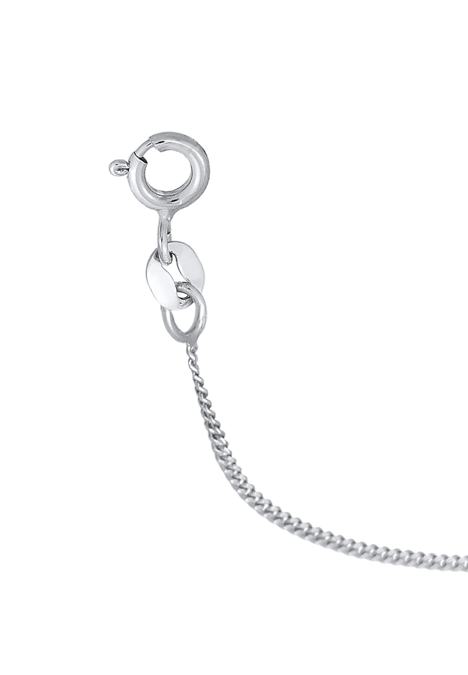 Elli Armkette »Armband ID-Armband mit gravierbarer Platte 925 Silber«