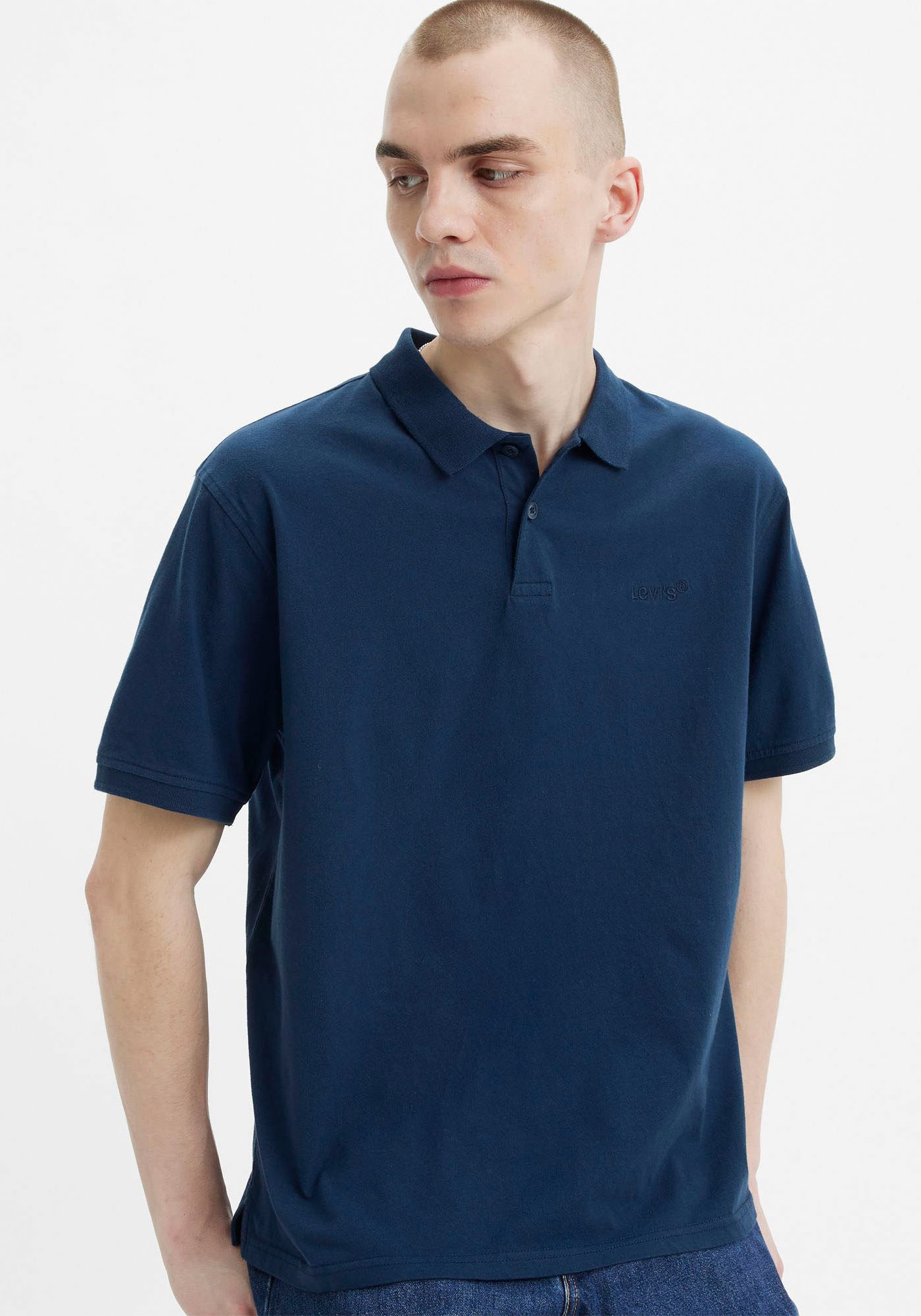 Levi's® Poloshirt mit Logo-Stickerei
