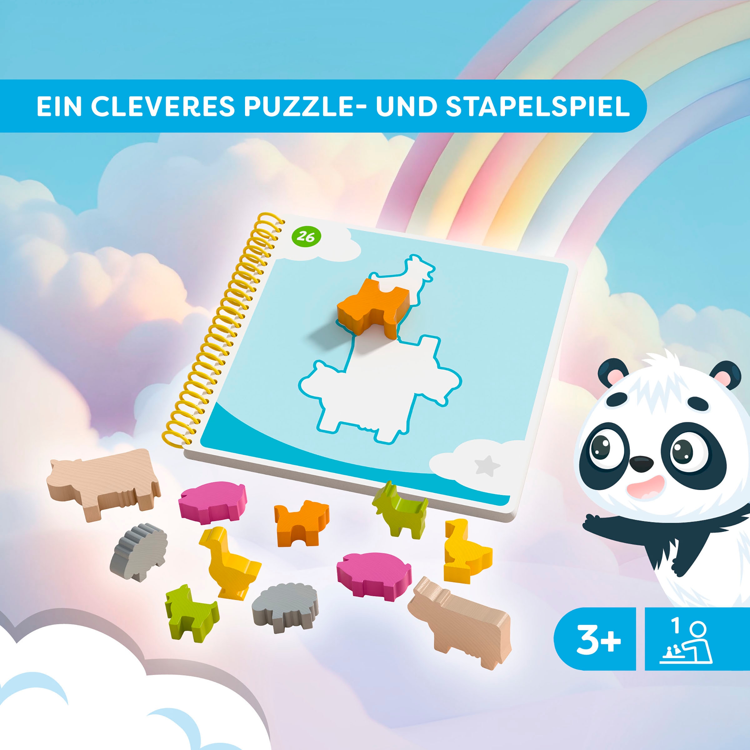 Haba Spiel »Baos Wolkenland, Logic! GAMES«