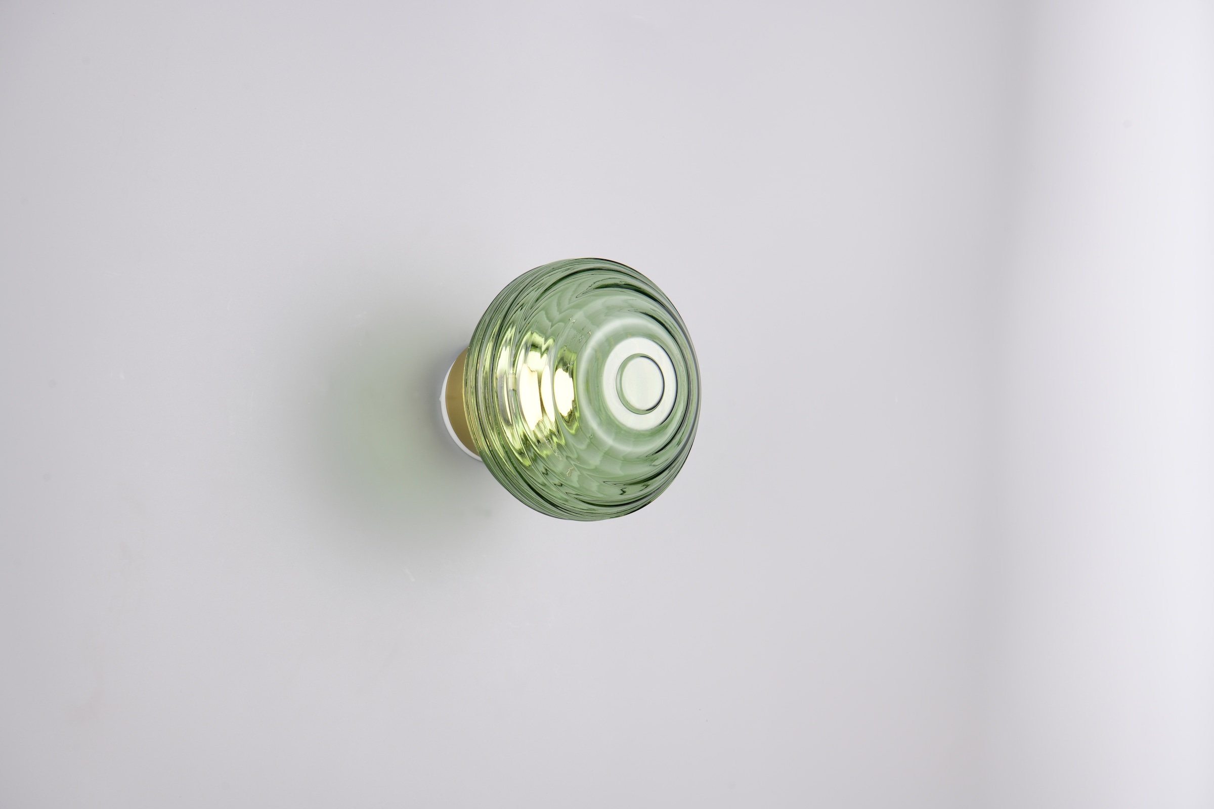 REALITY Leuchten LED Wandleuchte »EARL, runde Akku Wandlampe mit Touchdimmer, USB-Anschluss Ø 15,5cm« LED-Board 1 Stk. Warmweiß Akku Wandlampe Glasschirm, einfache Wandbefestigung, Tiefe 15 cm