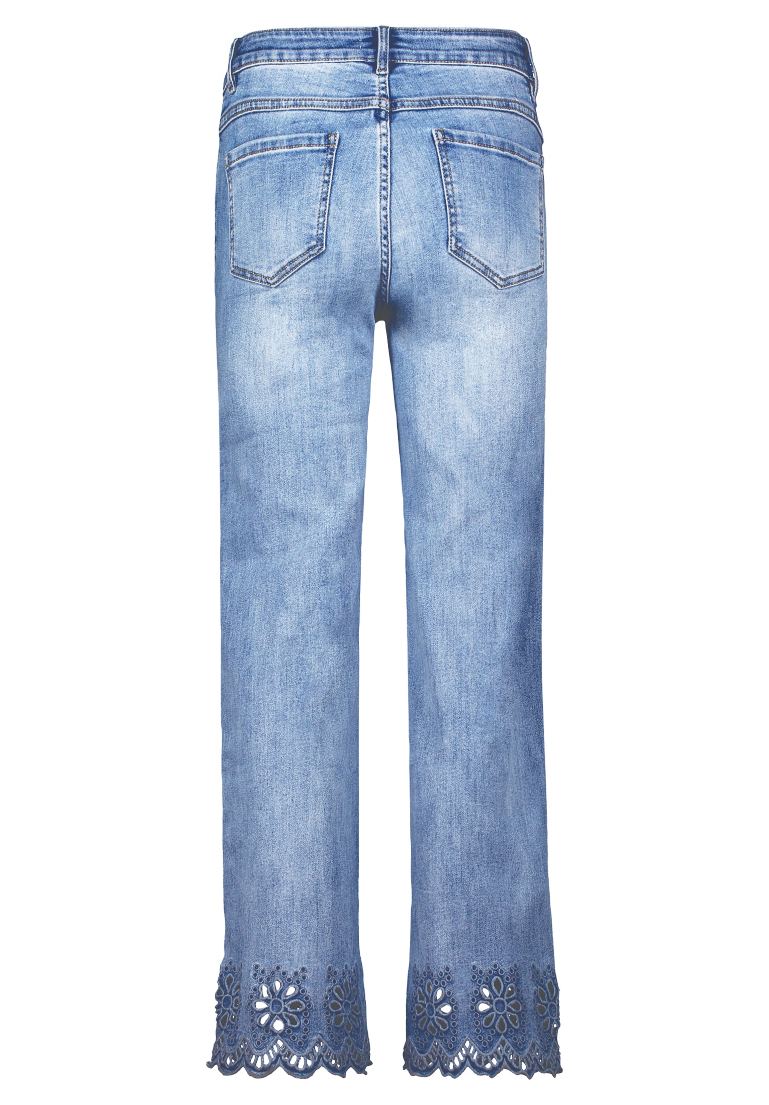 Cartoon Stretch-Hose »Stretch-Jeans mit Stickerei«
