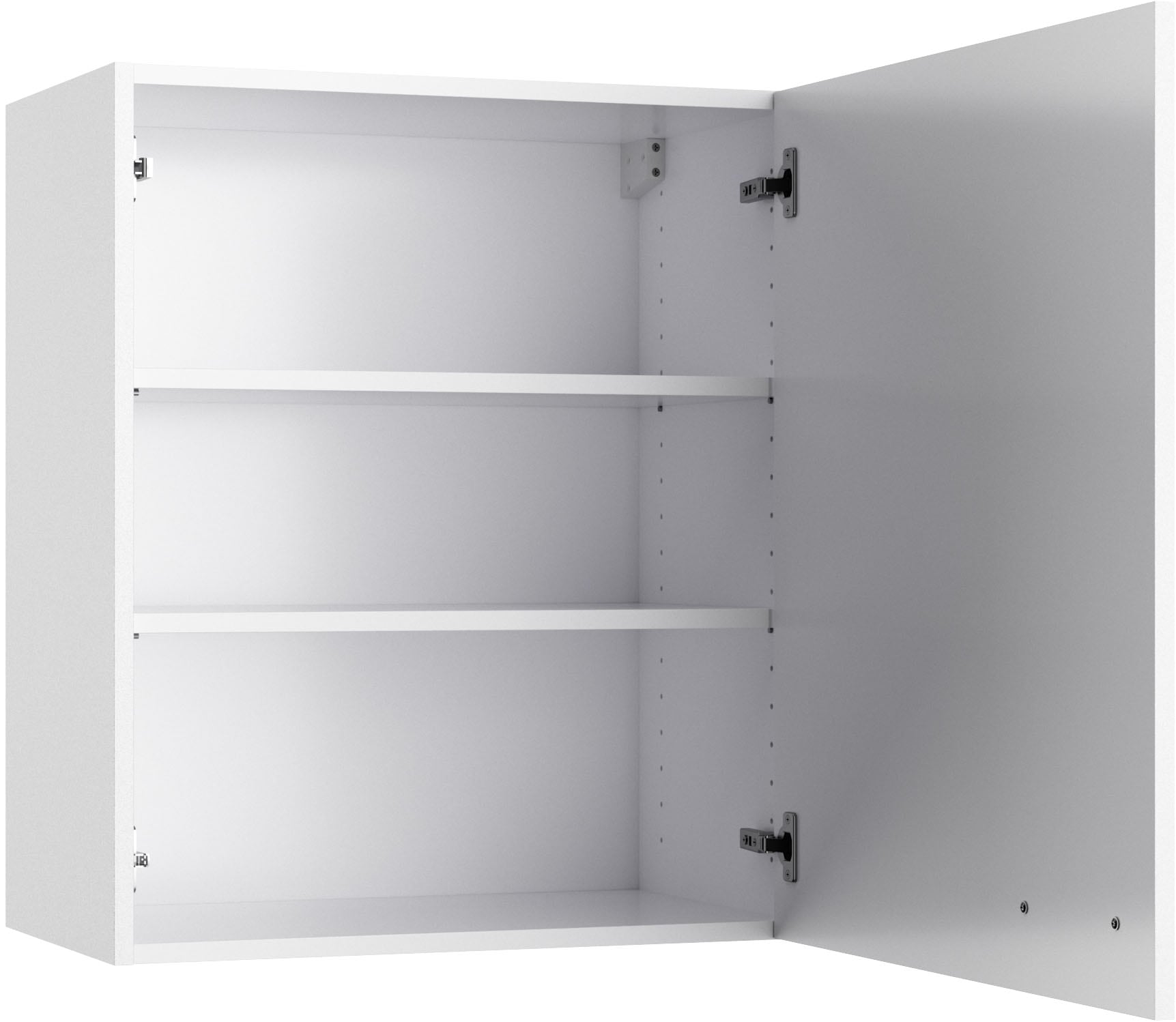 KOCHSTATION Hängeschrank »KS-Paula« 60 cm breit, 70 cm hoch, mit 1 Tür, 2 Einlegeböden