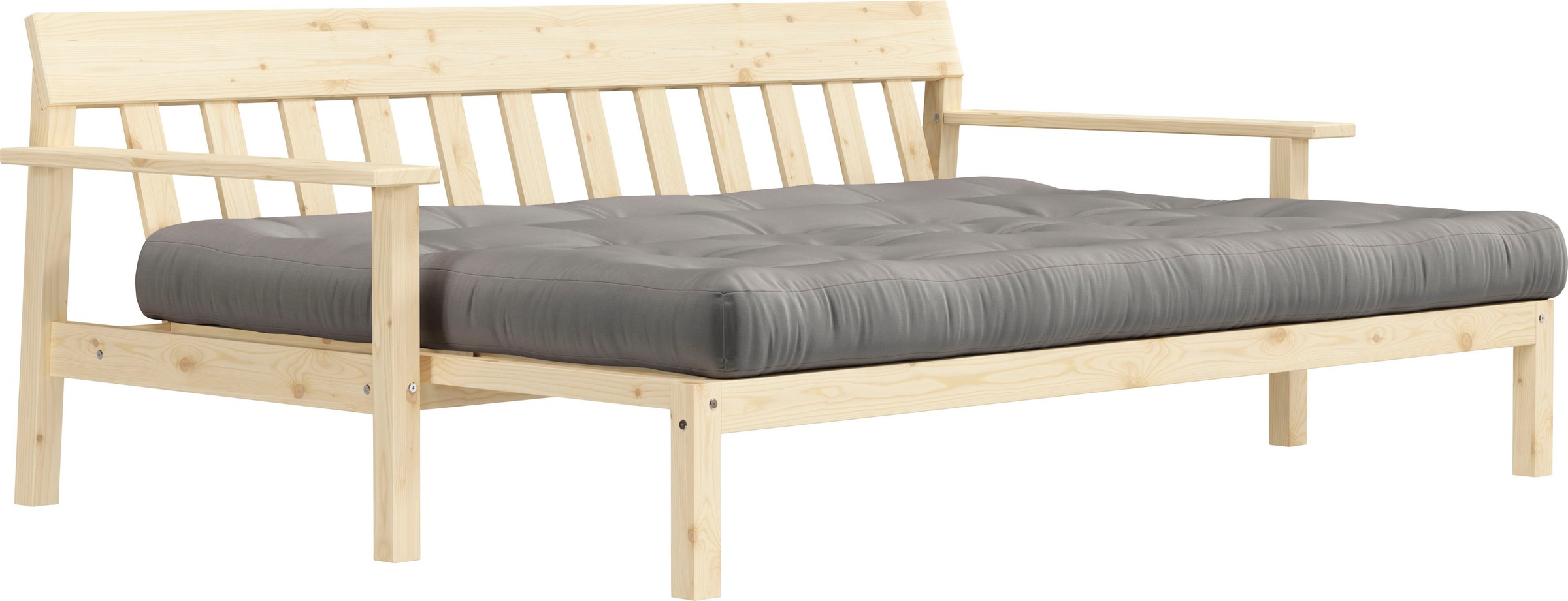 Karup Design Schlafsofa »Unwind«, Mit Holzstruktur, inkl. Futonmatratze, Liegefläche 130x190 cm
