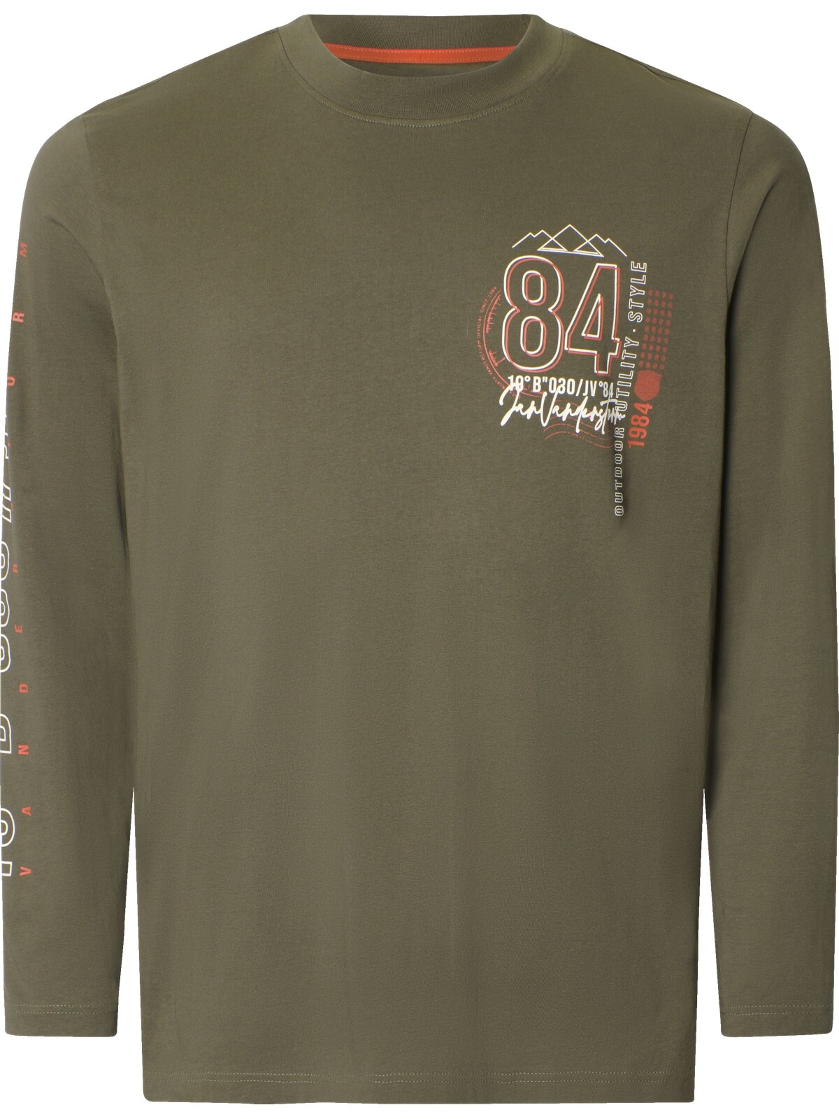 Jan Vanderstorm Langarm-Poloshirt »3er Pack Langarmshirt NORGARD«
