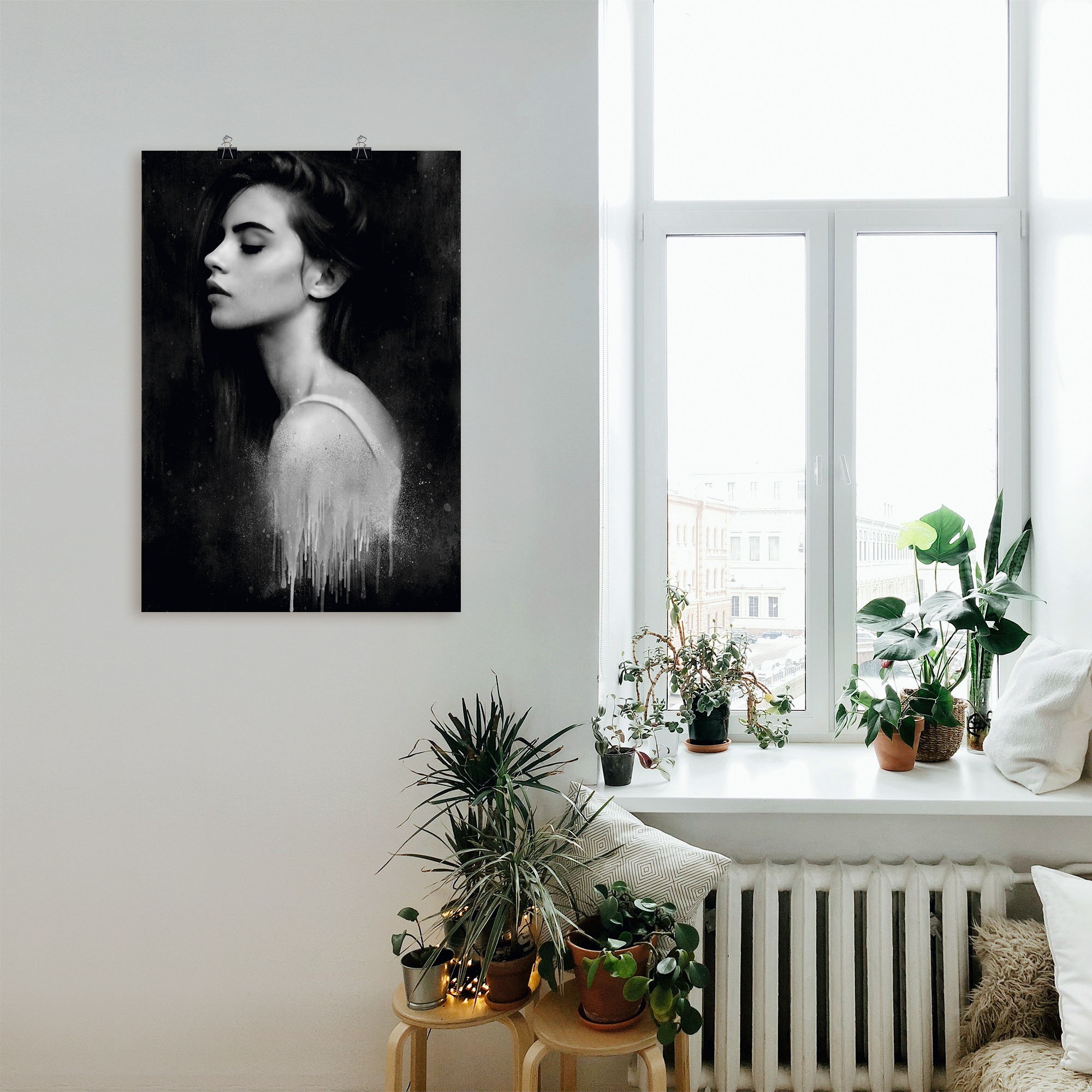 Artland Wandbild »Look at me«, Portrait, (1 St.), als Leinwandbild, Poster in verschied. Größen