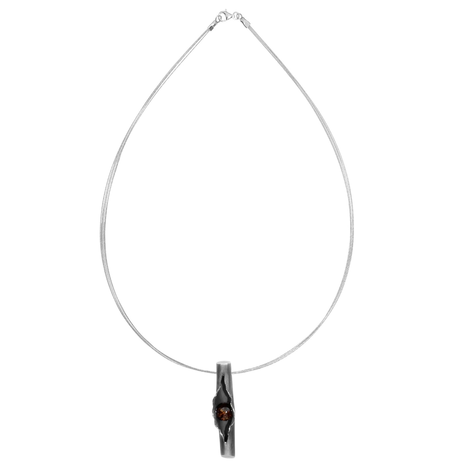 OSTSEE-SCHMUCK Kette mit Anhänger »- Gleiter-Hedi-Sarah Vicenca - Silber 925/000 - Bernstein«