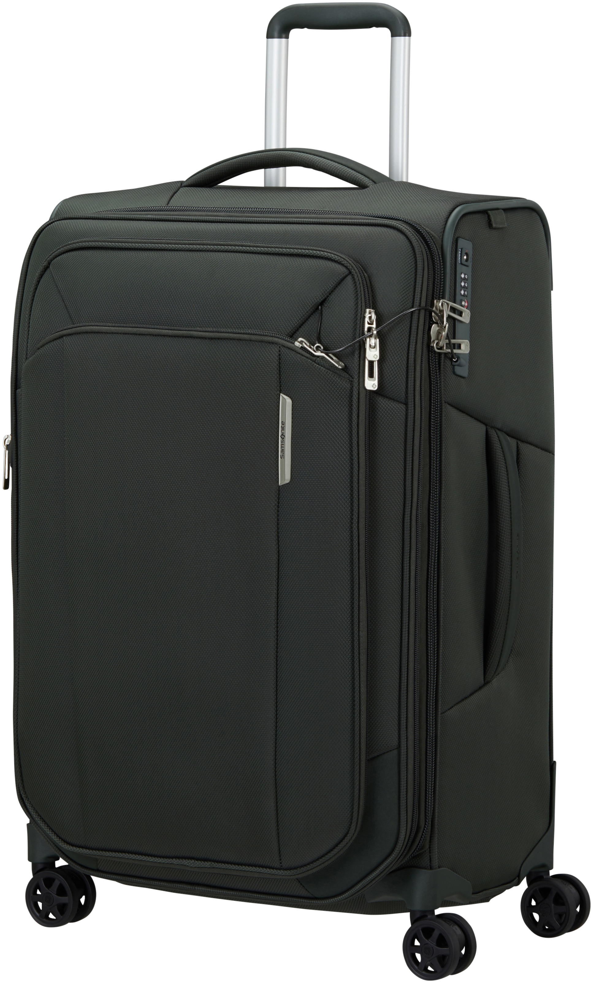 Samsonite Weichgepäck-Trolley »RESPARK exp, verschiedene Größen und Farben«, 4 Rollen, Reisekoffer Aufgabegepäck Reisegepäck mit Volumenerweiterung