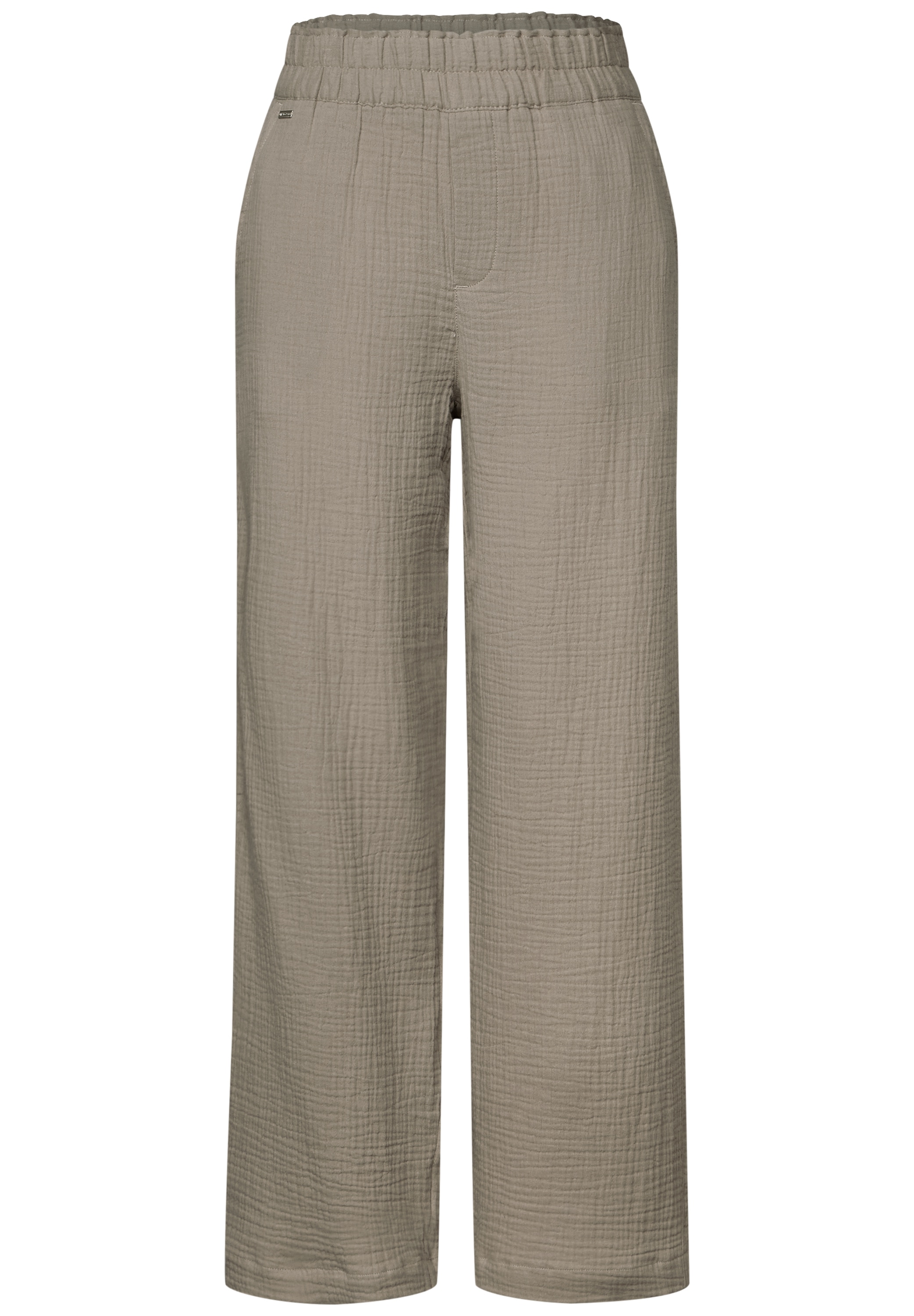 STREET ONE Stoffhose, Sommerhose in Struktur-Optik