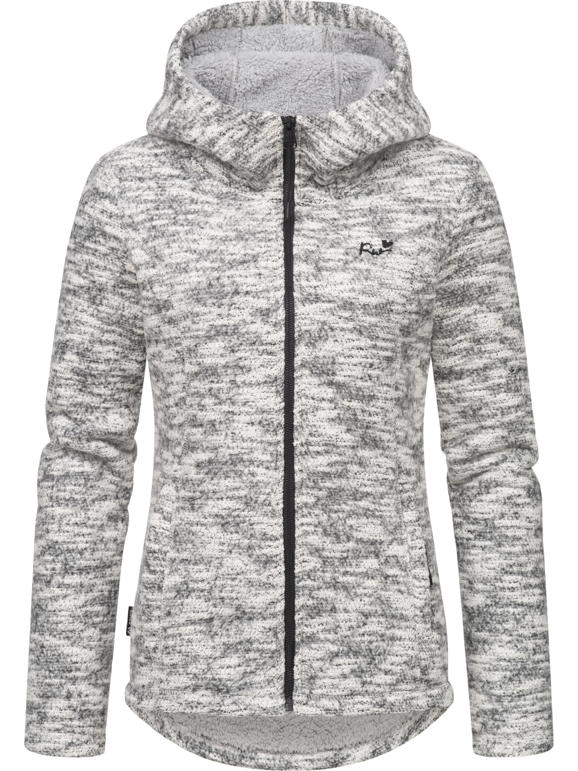 Ragwear Kapuzensweatjacke »Kapuzenstrickjacke Lyshka Melange«
