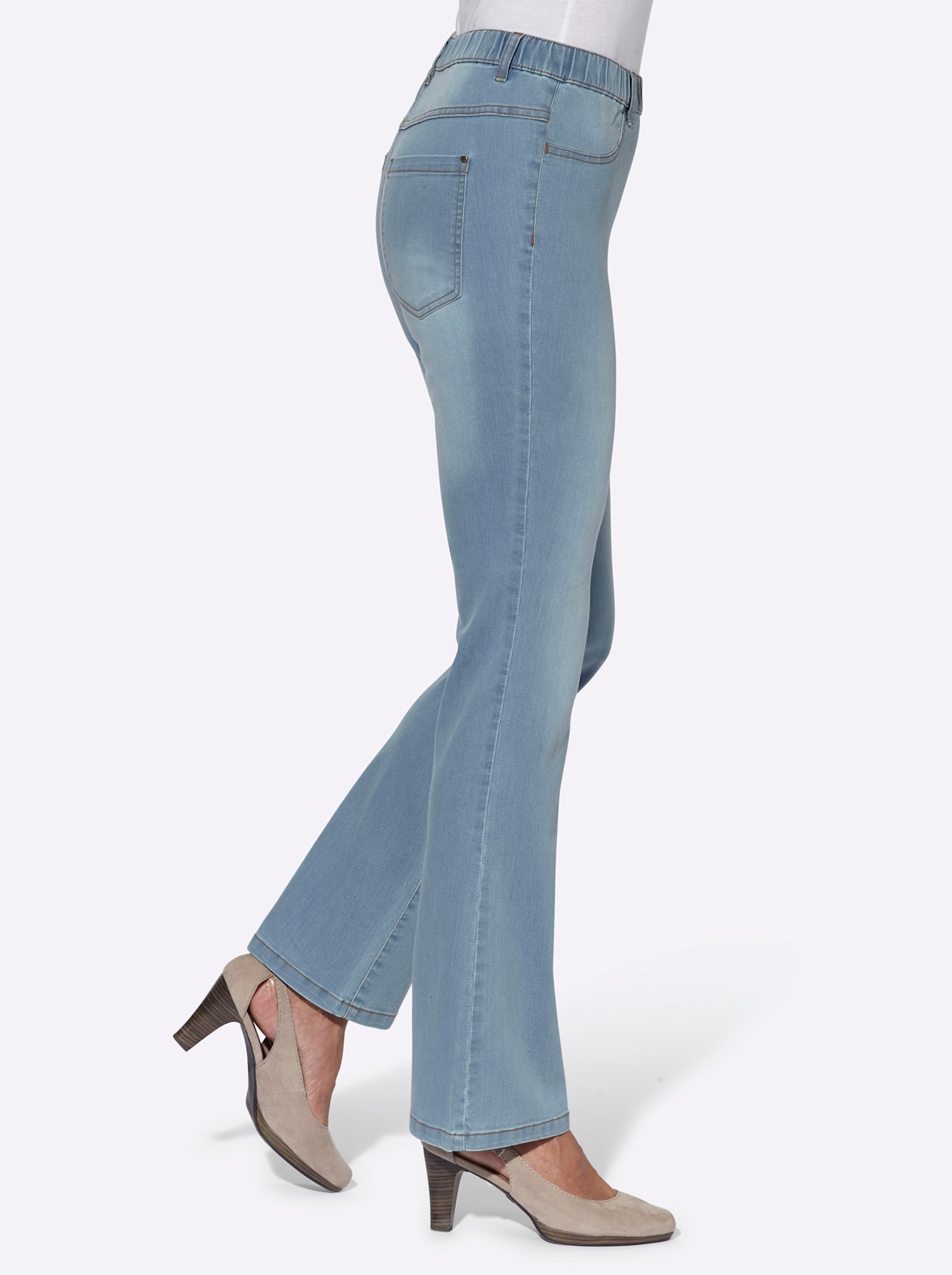 Classic Basics Bootcut-Jeans, (1 tlg.)