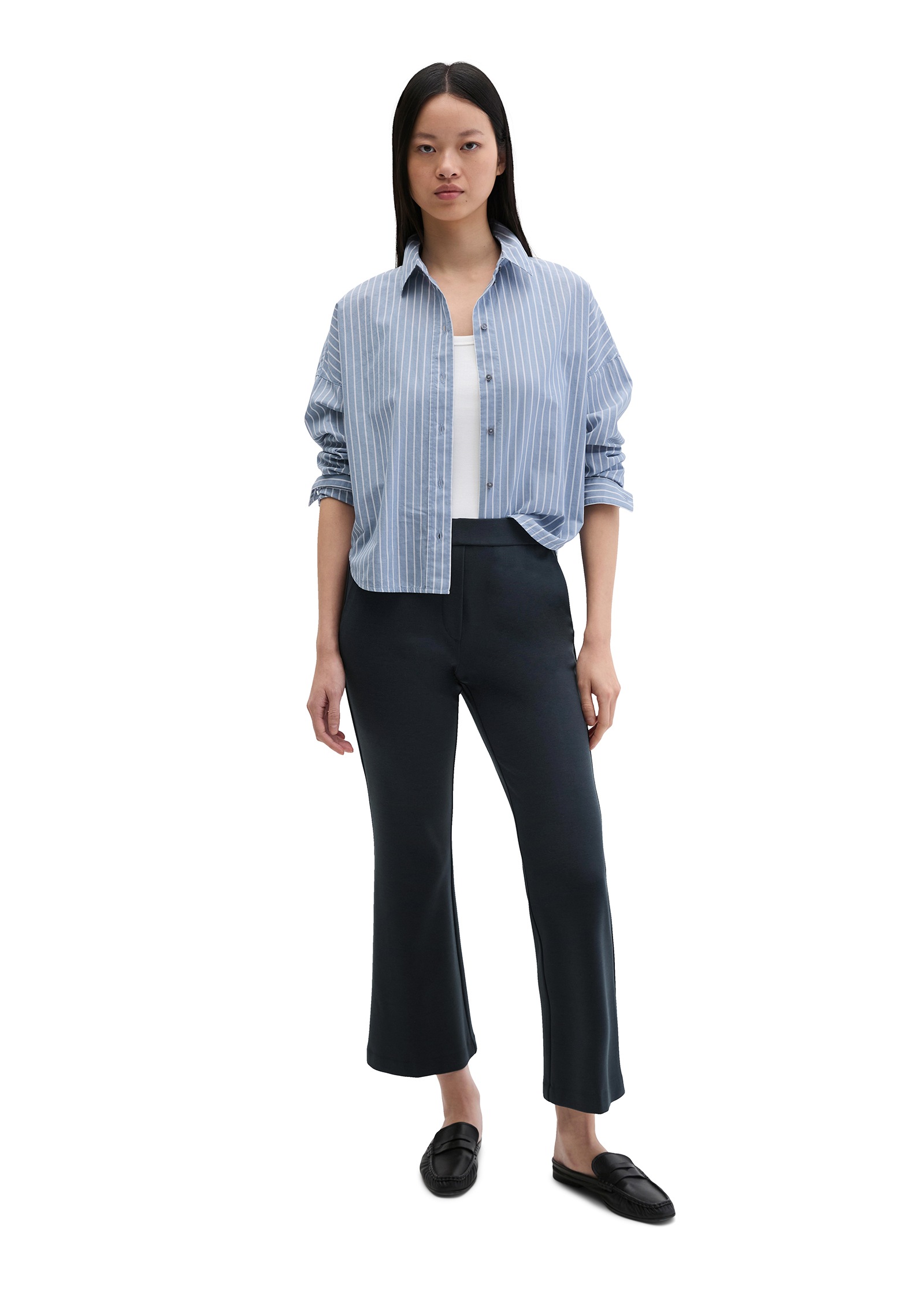 Marc O'Polo Jerseyhose »MARTHE Flared«  MODEL MARTHE FLARED