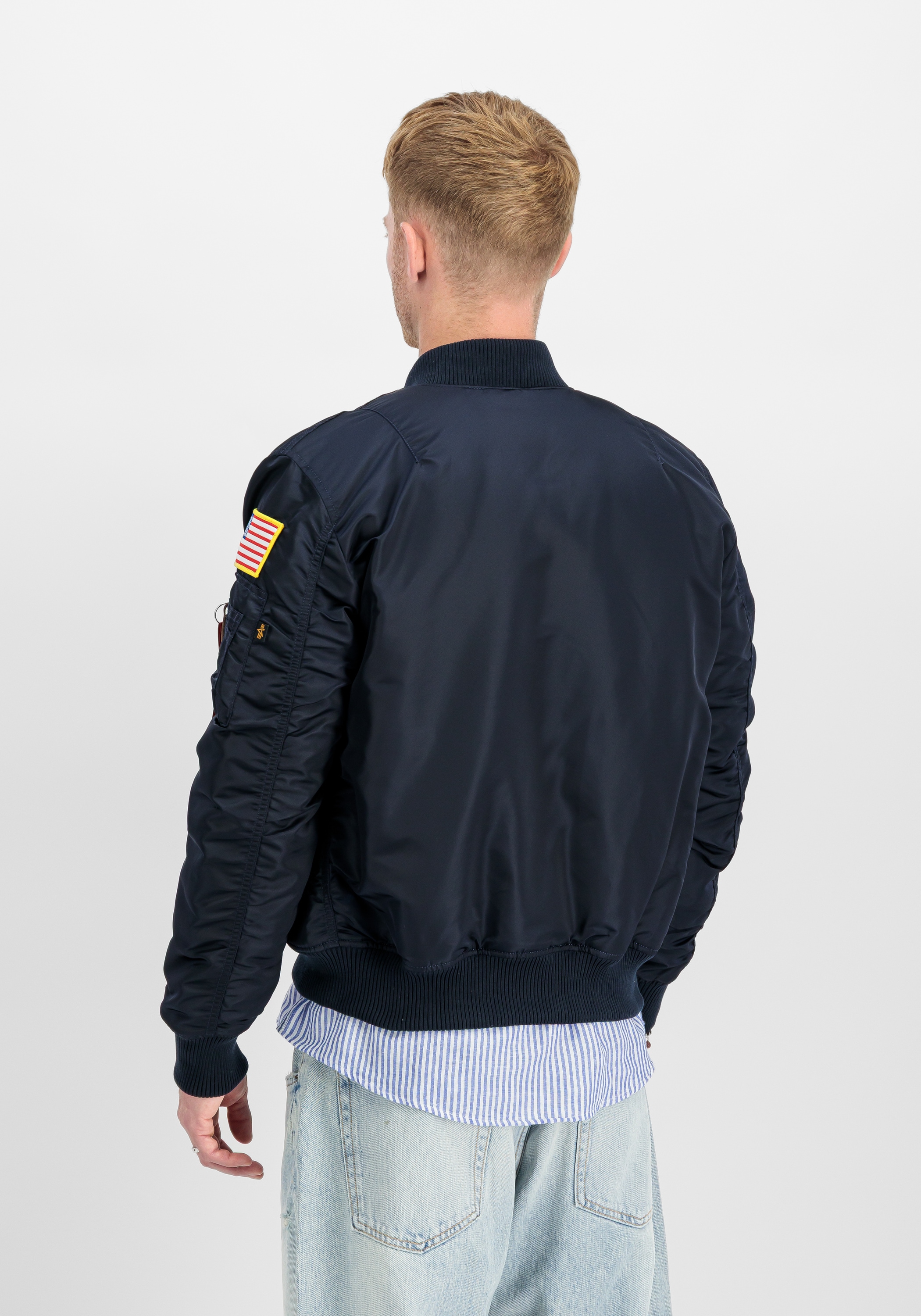 Alpha Industries Bomberjacke »Alpha Industries Men - Bomber Jackets MA-1 VF Vintage Fit NASA«