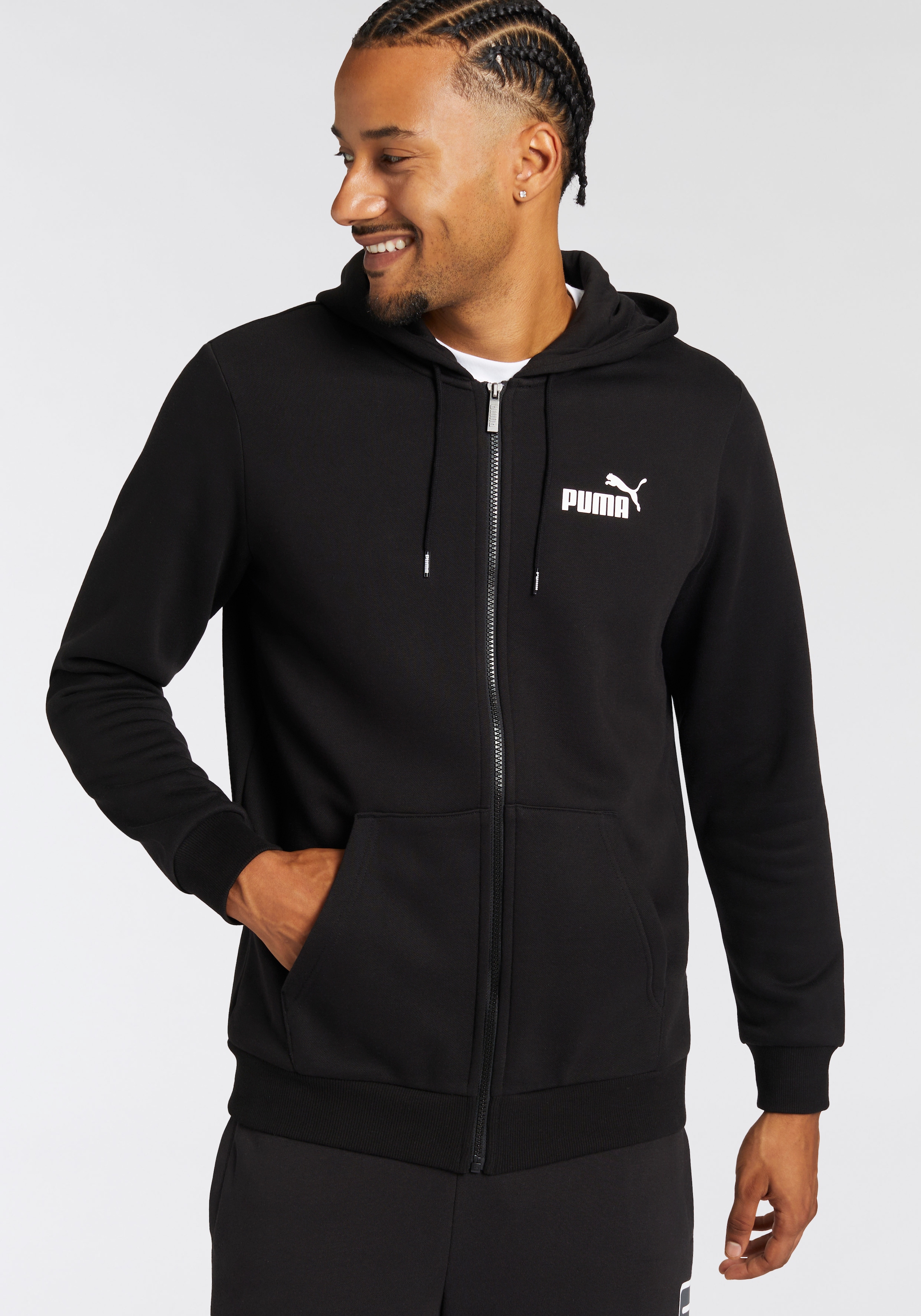 Kapuzensweatshirt »ESS SMALL LOGO FZ HOODIE FL«