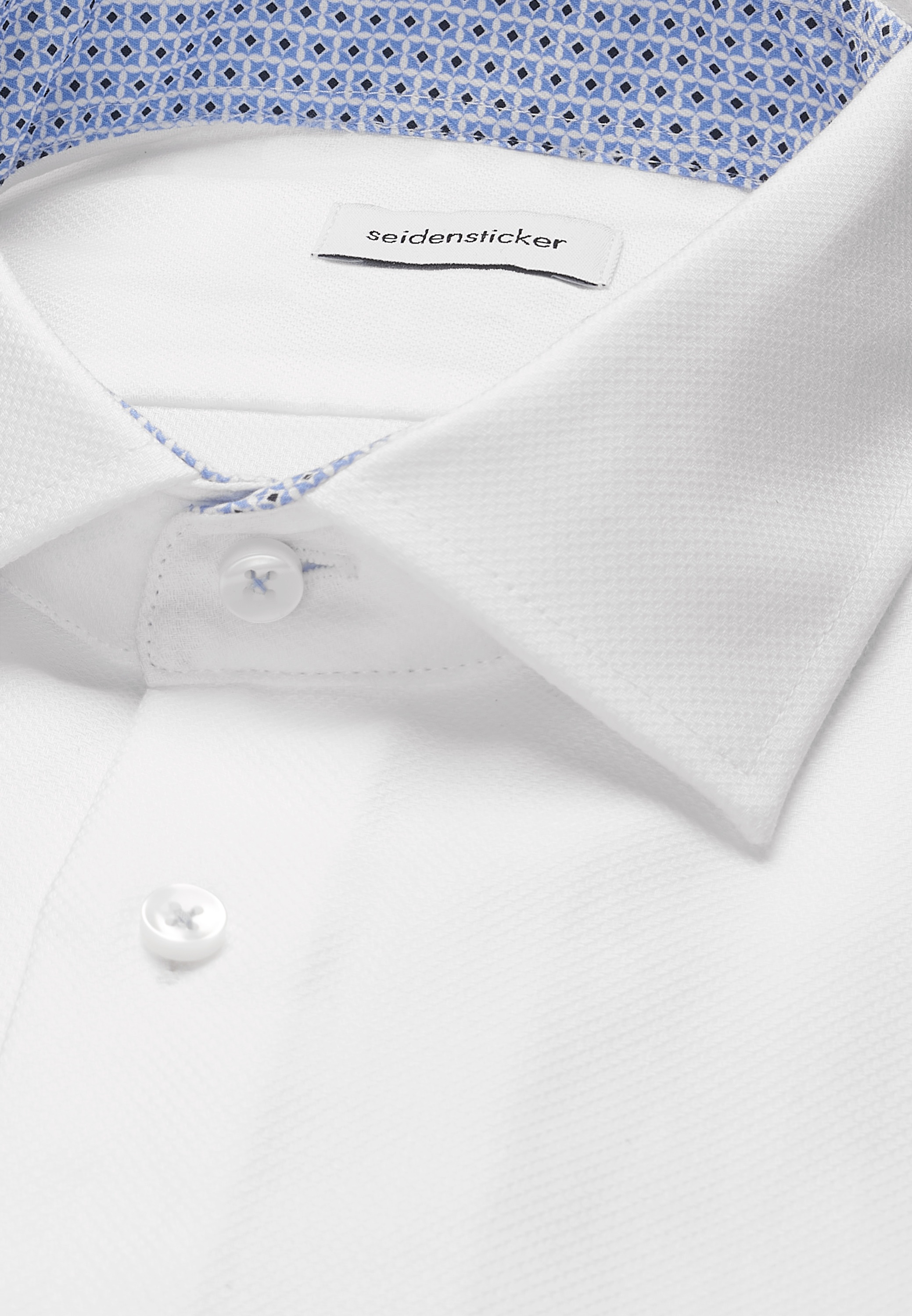 seidensticker Businesshemd »Slim« Slim 1/1 Kentkragen Uni