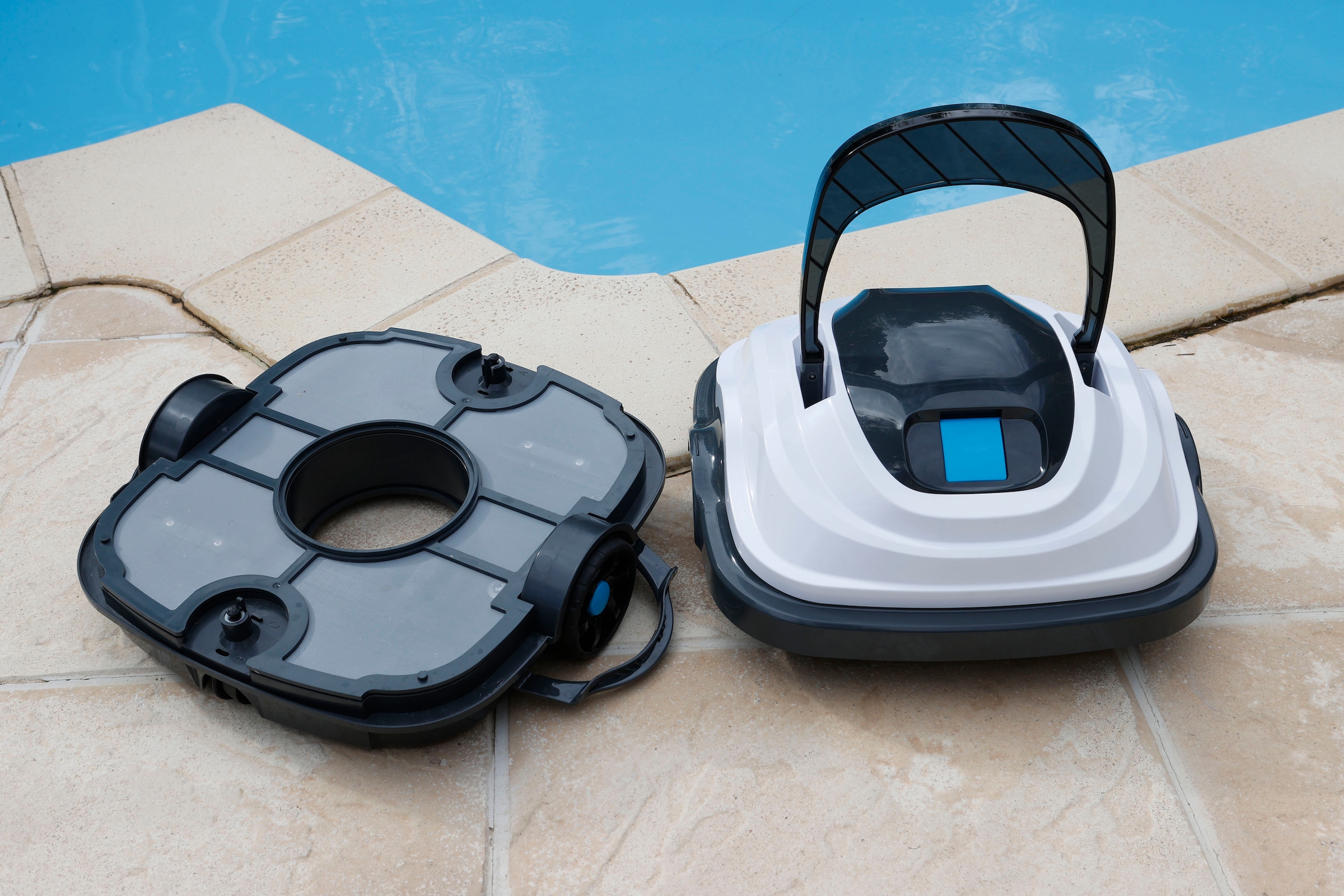 Ubbink Poolroboter »Robotclean Accu XS«, akkubetrieben, für Reinigung des Poolbodens