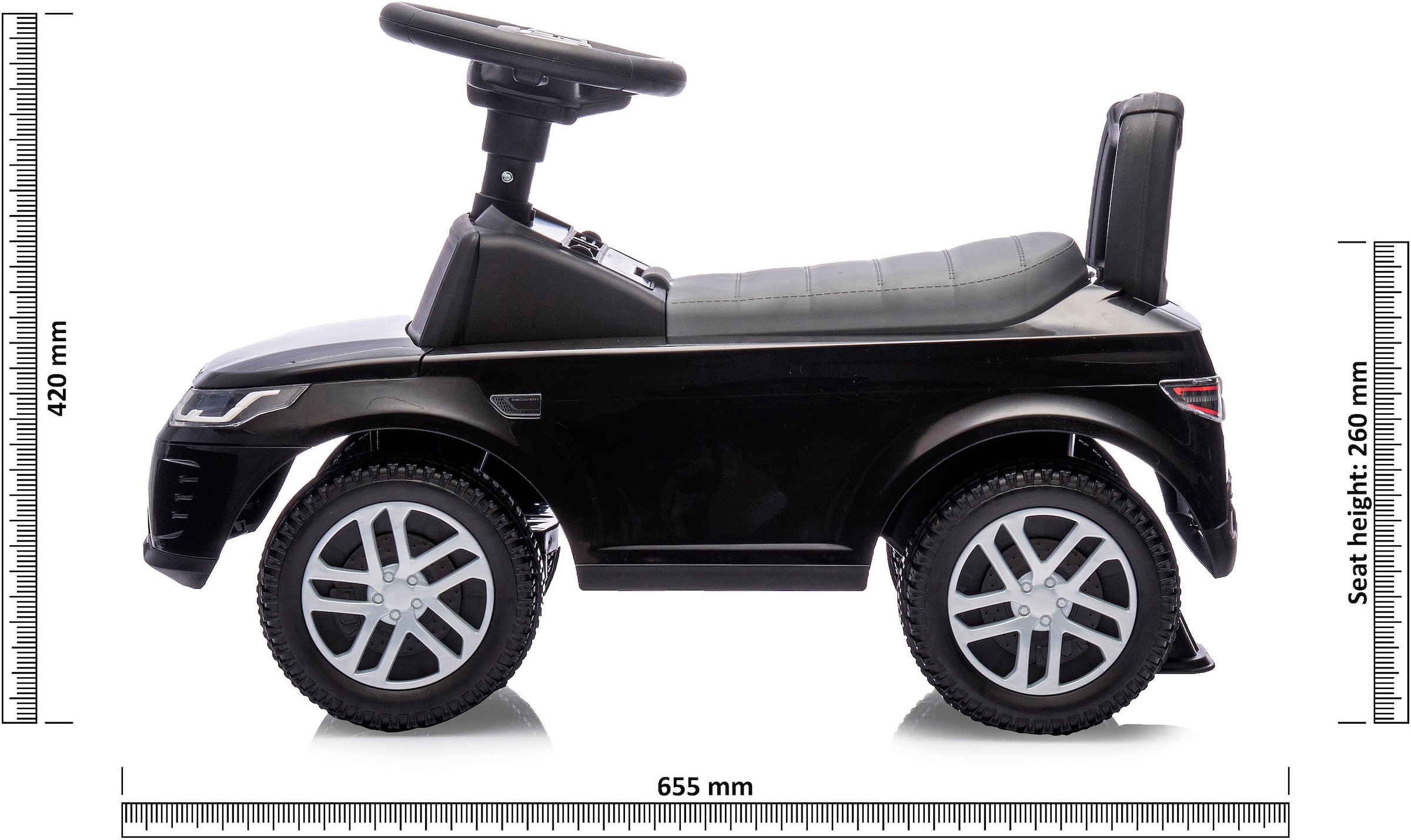 Jamara Rutscherauto »Land Rover Discovery 2in1«, mit Hupe