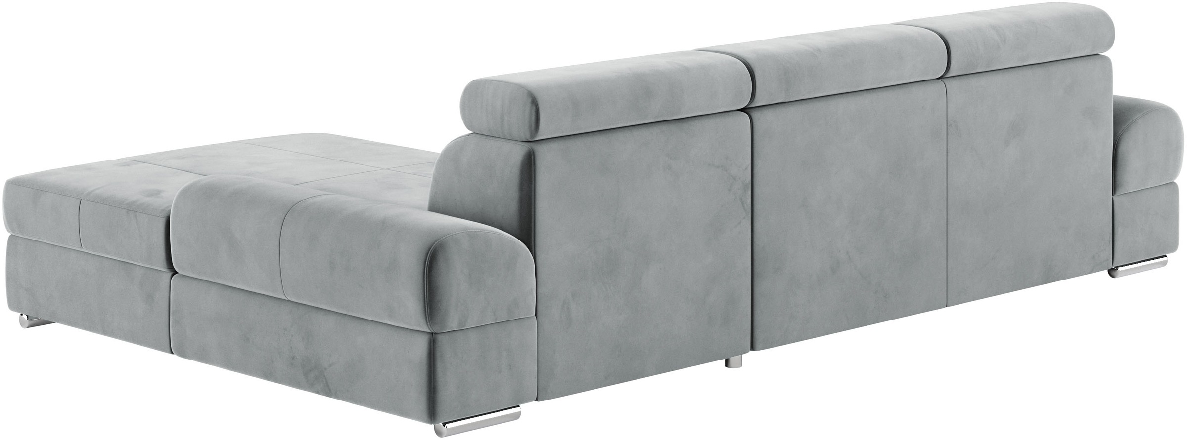 sit&more Ecksofa »Broadway L-Form«, inklusive Kopfteilverstellung, wahlweise mit Bettfunktion