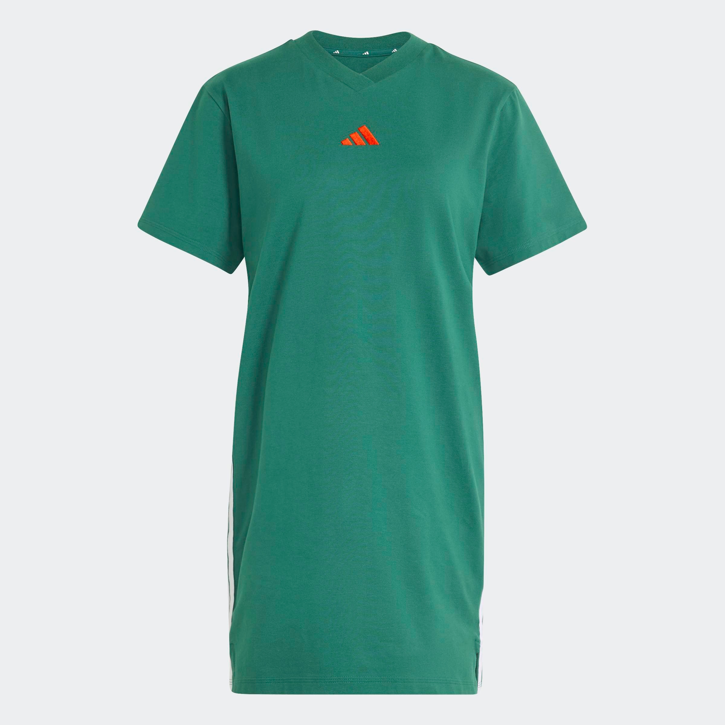 adidas Sportswear Shirtkleid »ESSENTIALS -, 3-STREIFEN, SINGLE JERSEY«