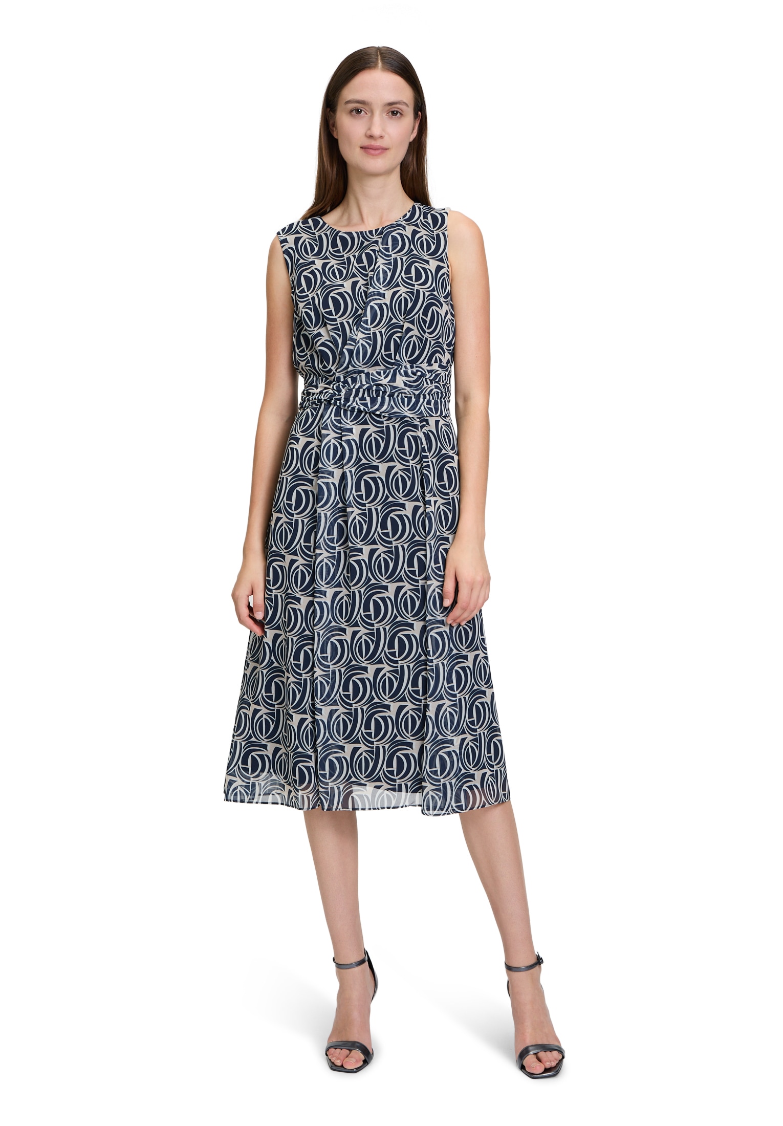 Betty&Co Chiffonkleid »Chiffonkleid ohne Arm«