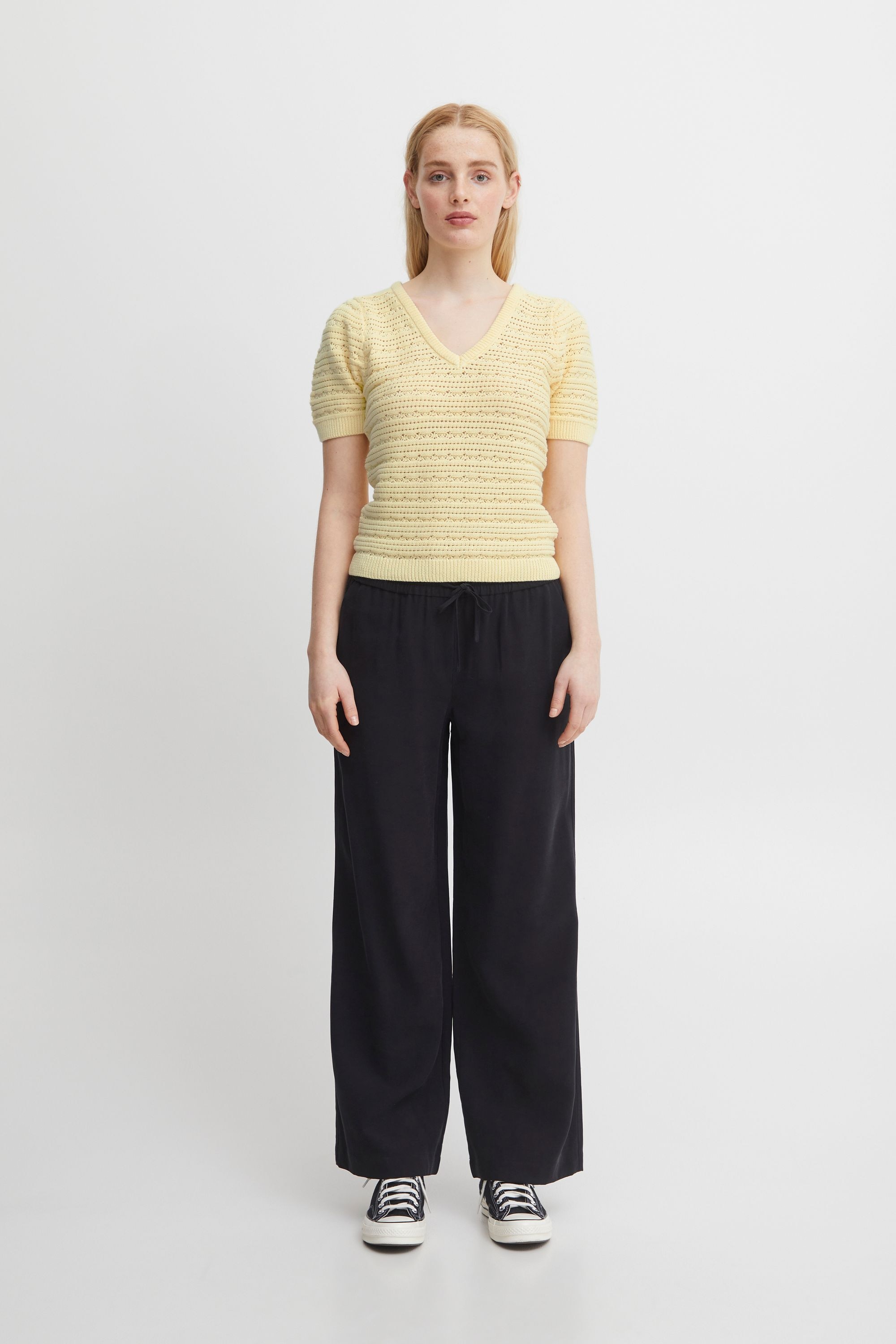 Ichi Strickfleece-Pullover »Strickpullover IHMarion«