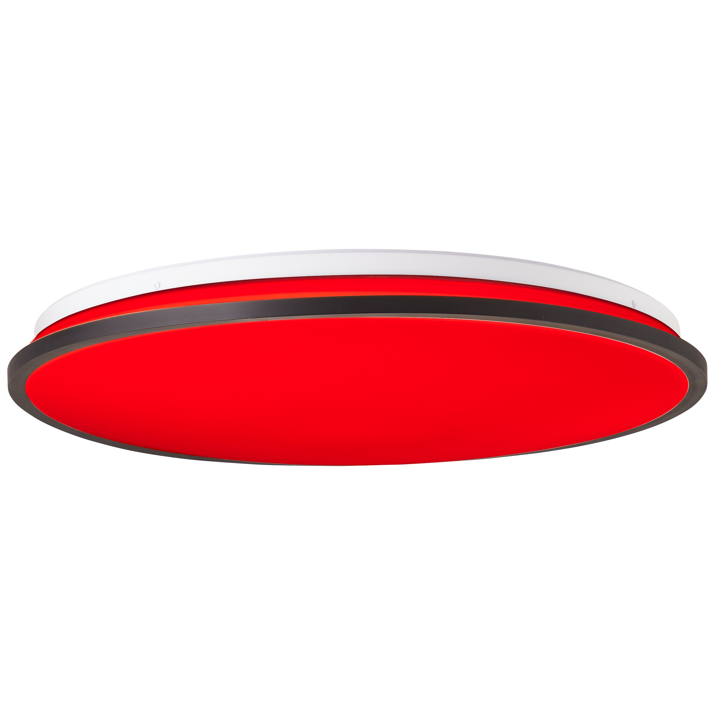 Brilliant LED Deckenleuchte »Heida«, 3000 lm, Ø 49 cm, Metall/Kunststoff, schwarz