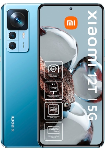 Xiaomi Smartphone »12T 8GB+256GB«, Blue kaufen