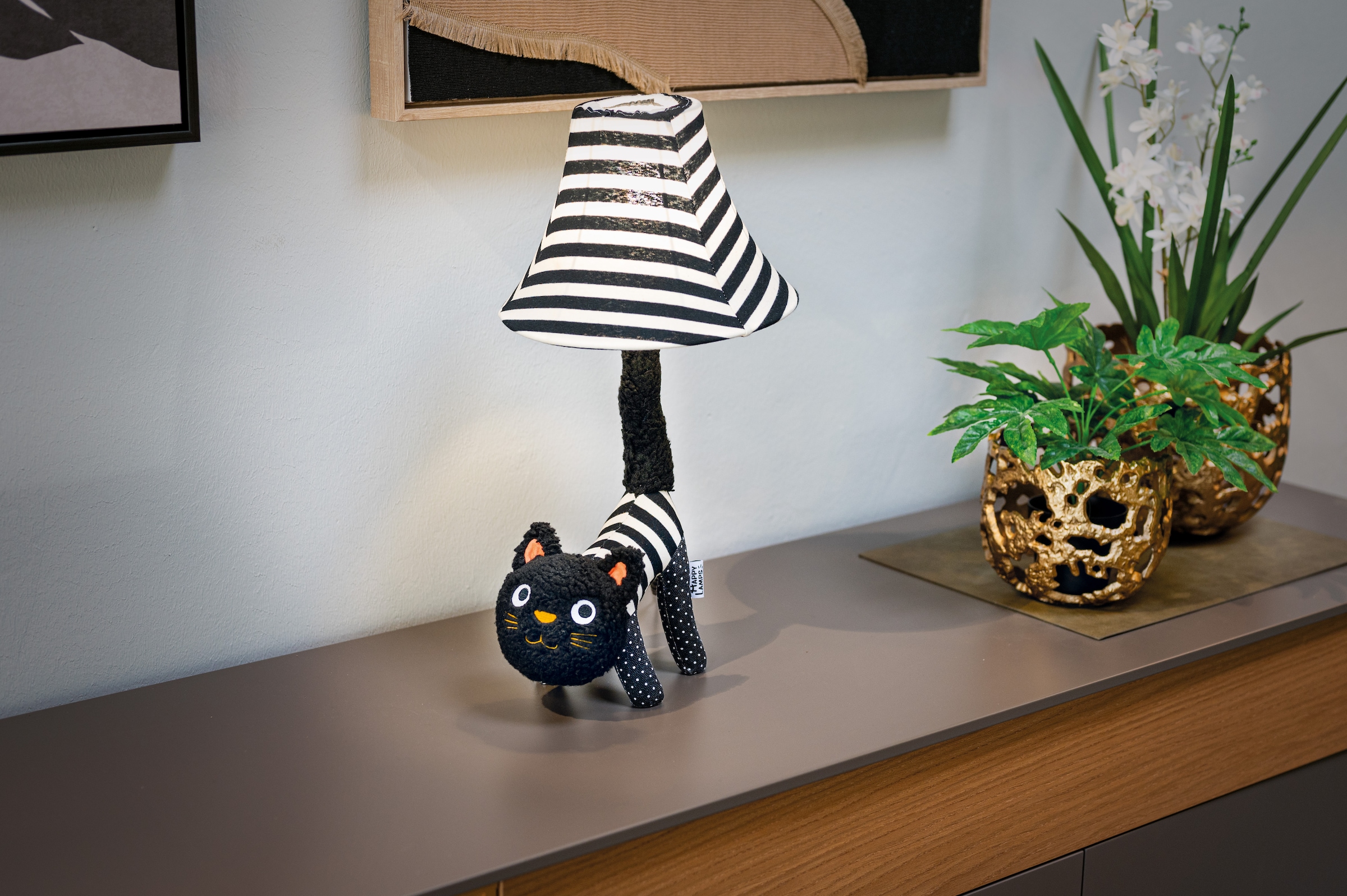 Happy Lamps for smiling eyes LED Tischleuchte »Baby Luna« GU 5,3 1 Stk. Warmweiß Hochwertig, Einzigartig, Zertifiziert