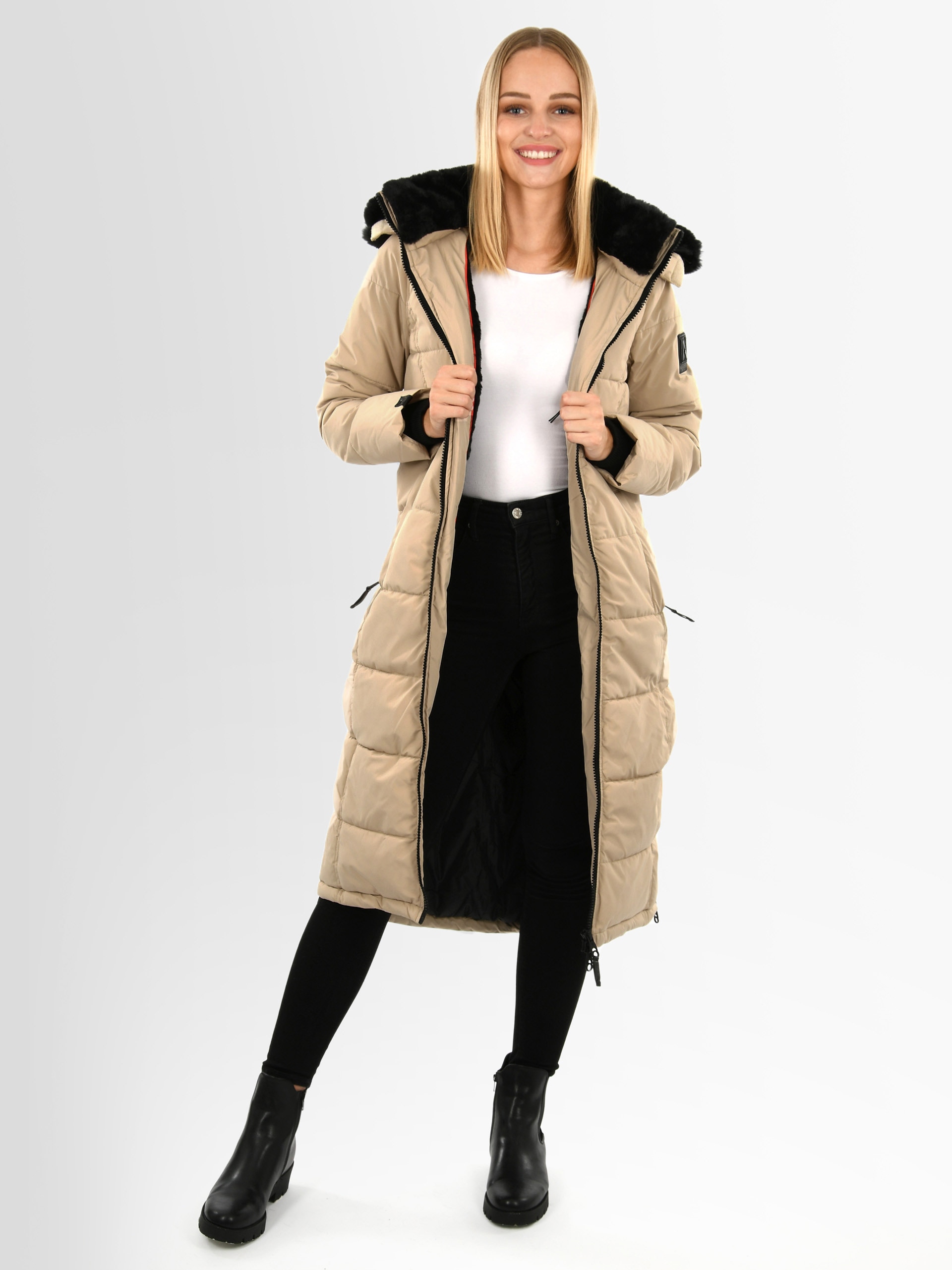 Navahoo Winterjacke »Navahoo Knuddelfee Damen Parka B990«