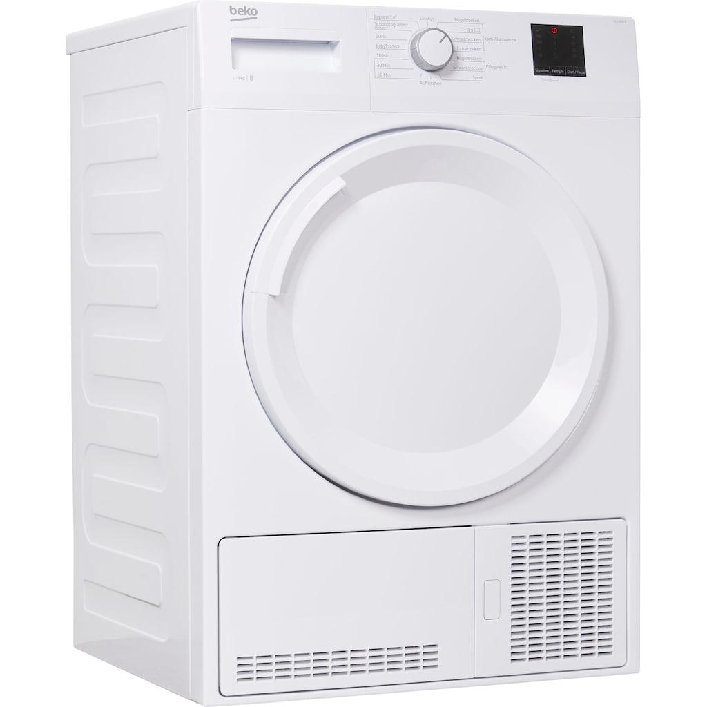 BEKO Kondenstrockner »DCU 8230 N«, 8 kg