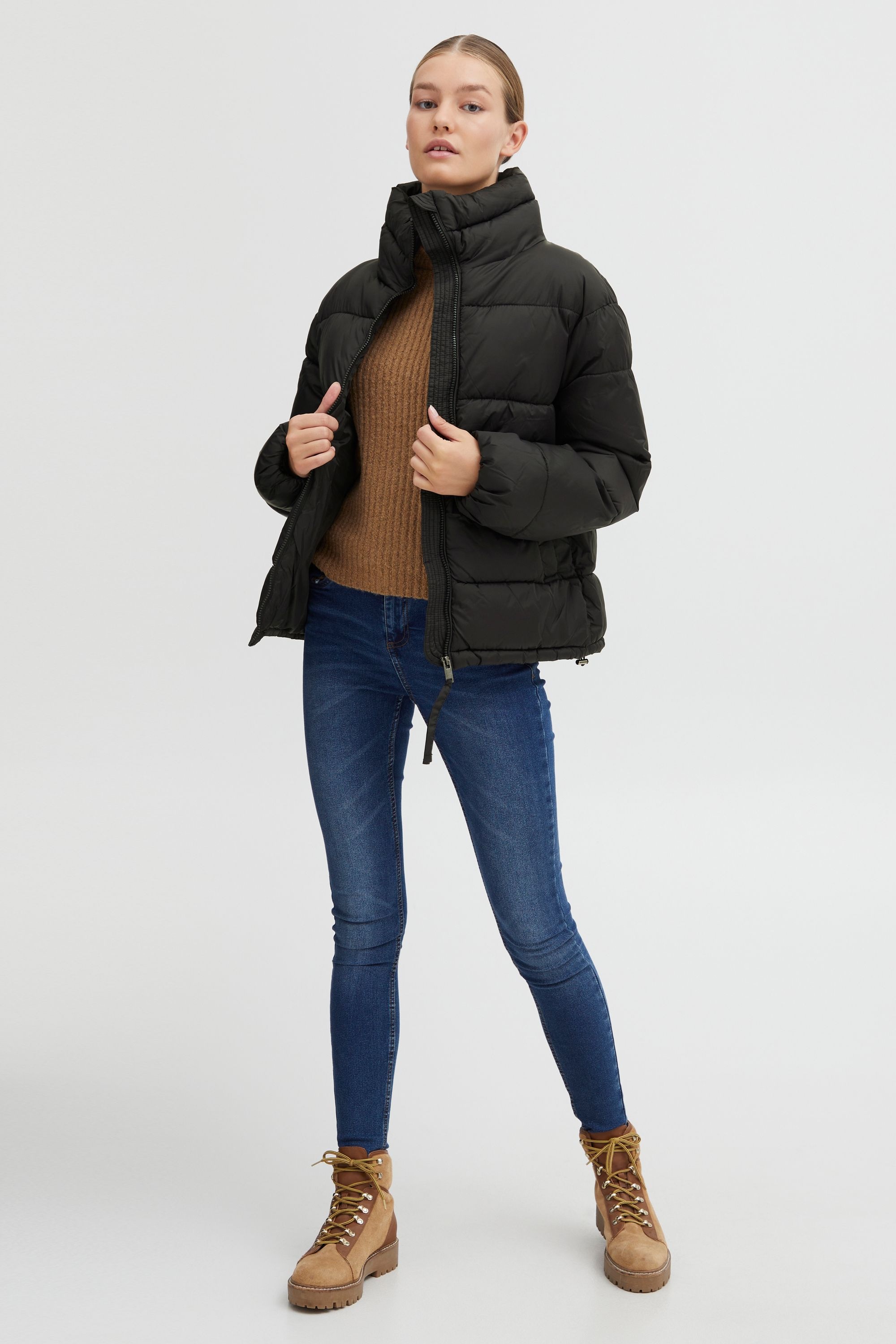 OXMO Steppjacke »Steppjacke OXBodila«, ohne Kapuze