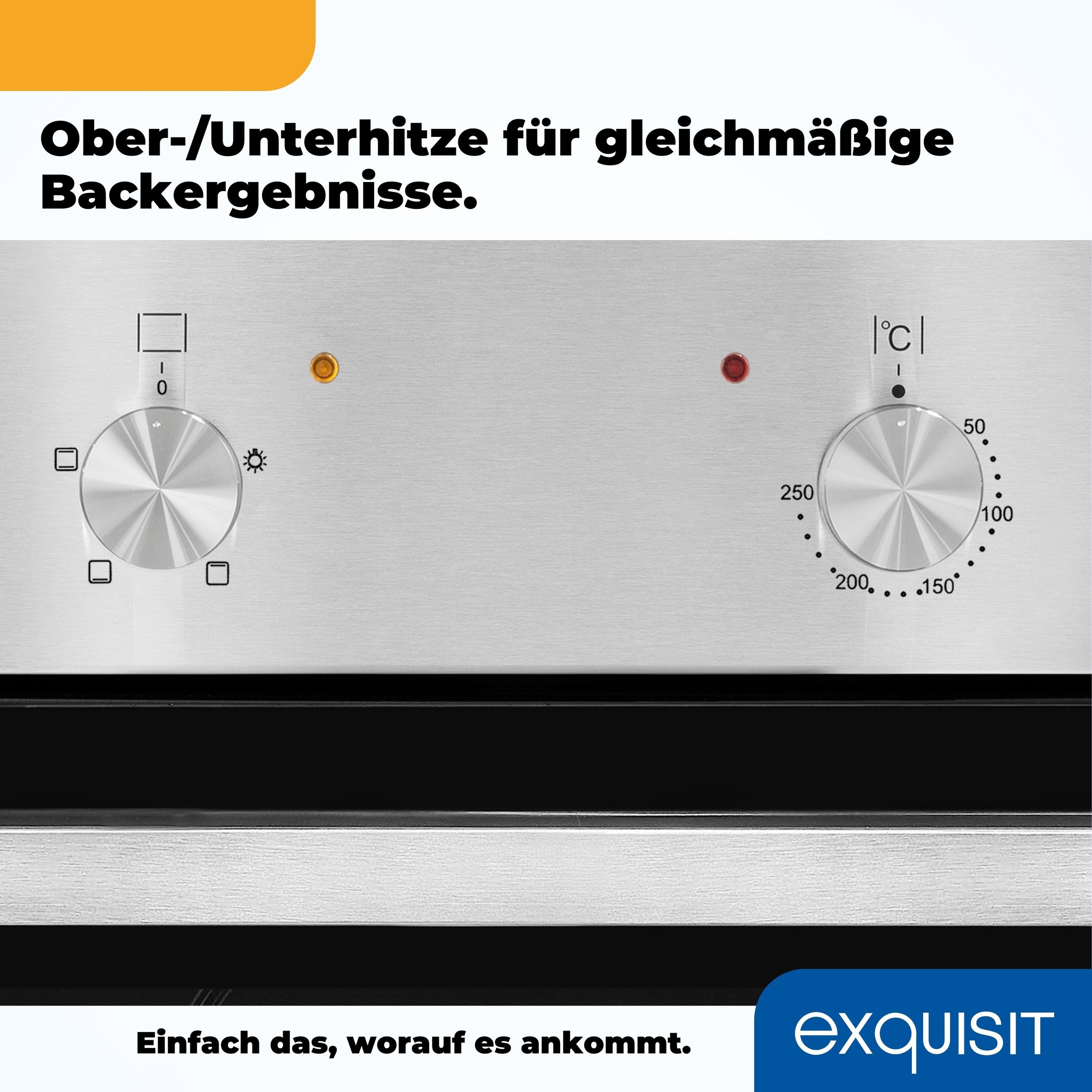 exquisit Einbaubackofen  »EBE 555-1.1«