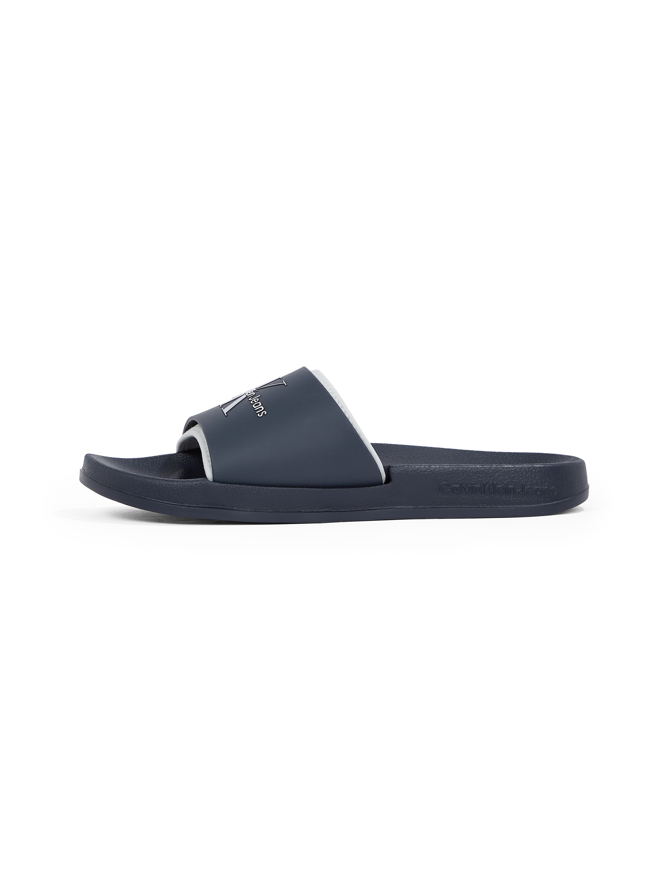 Calvin Klein Jeans Badepantolette »FERRIS 1R«, Sommerschuh, Poolslides, Schlappen, für Strand und Schwimmbad