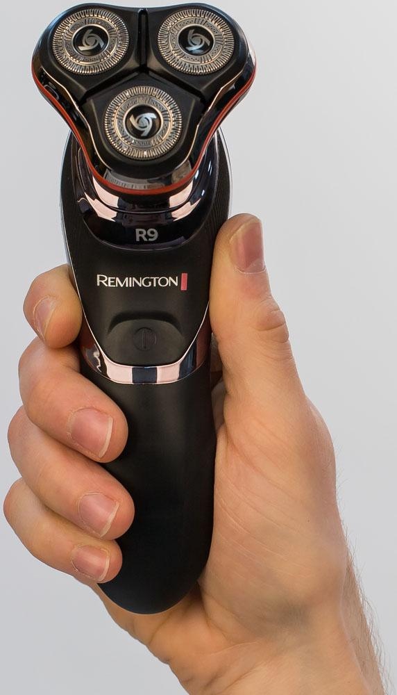 Remington Elektrorasierer »Ultimate Rotationsrasierer R9, XR1570«, ausklappbarer Langhaarschneider, (Herrenrasierer, Elektrorasierer) für Nass-& Trockenrasur, Akkubetrieb