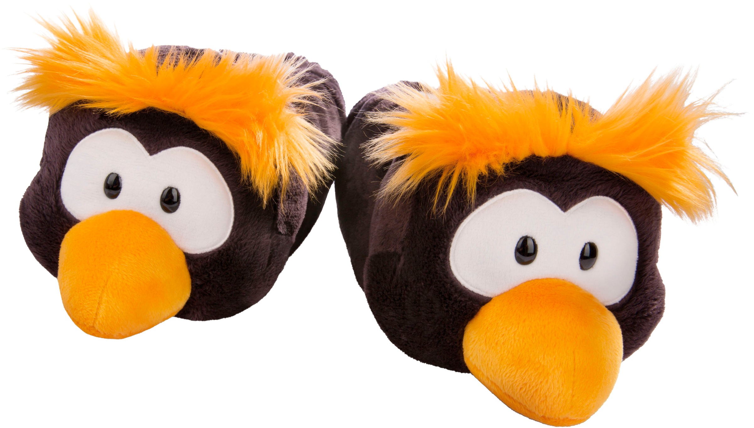 Nici Plüsch Hausschuhe »Pinguin Frizzy, figürlich, Größe 34-37 (M)«