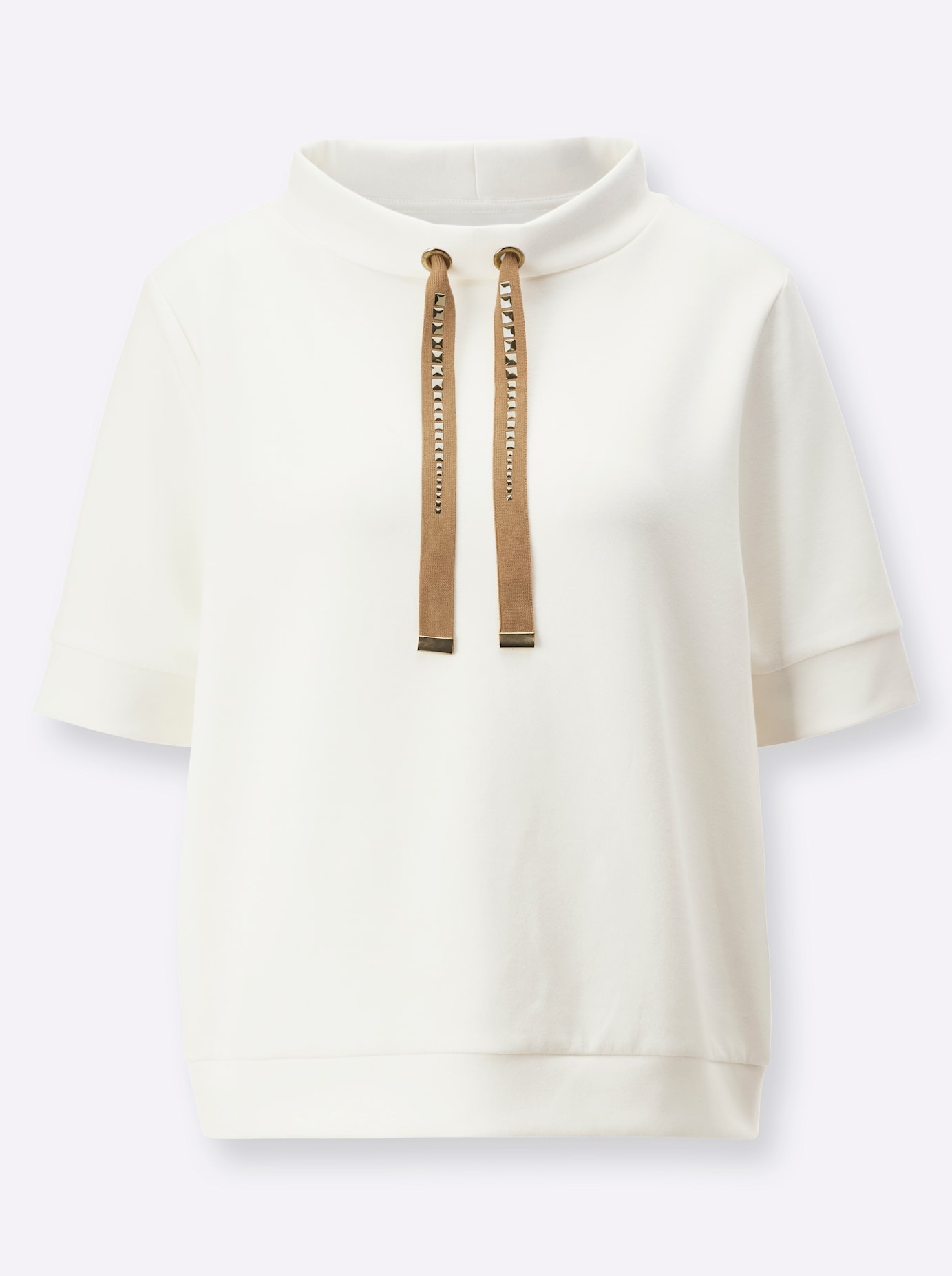creation L Stehkragenshirt »Modal-Mix-Shirt«, (1 tlg.)