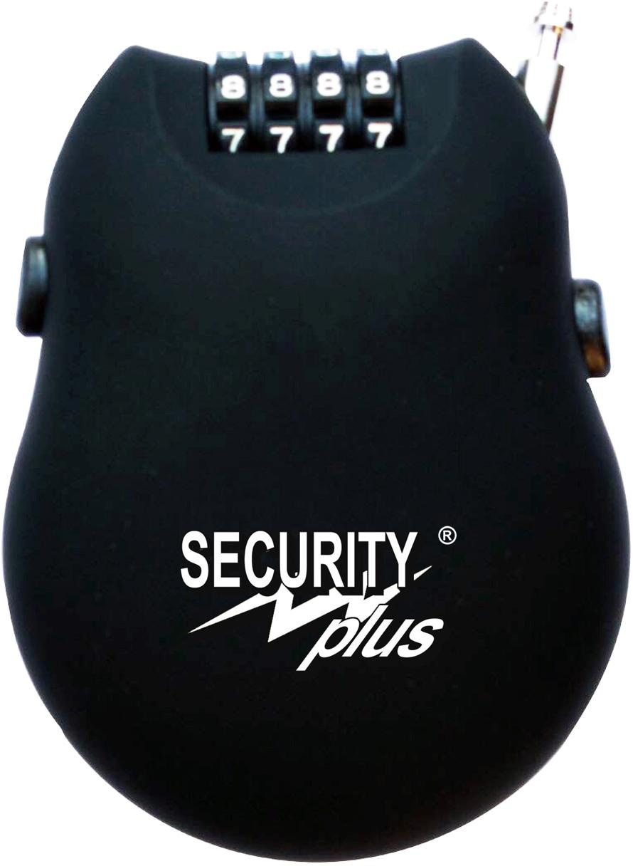 Zahlenkabelschloss »Security Plus RB76-2«, 4 Stellringe