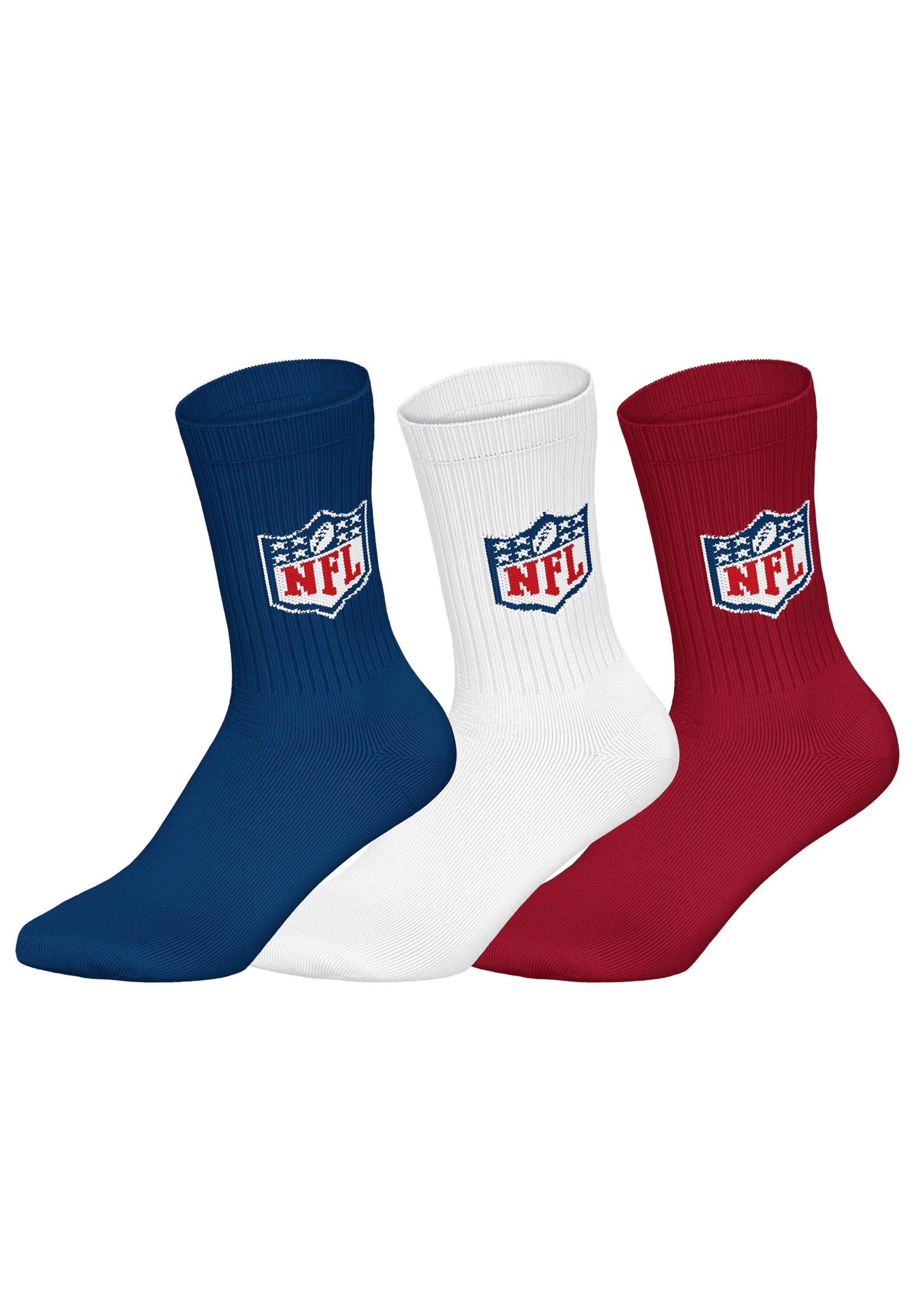 NFL Kurzsocken »Socken NFL 6Pack Crew Socks 6er Pack«