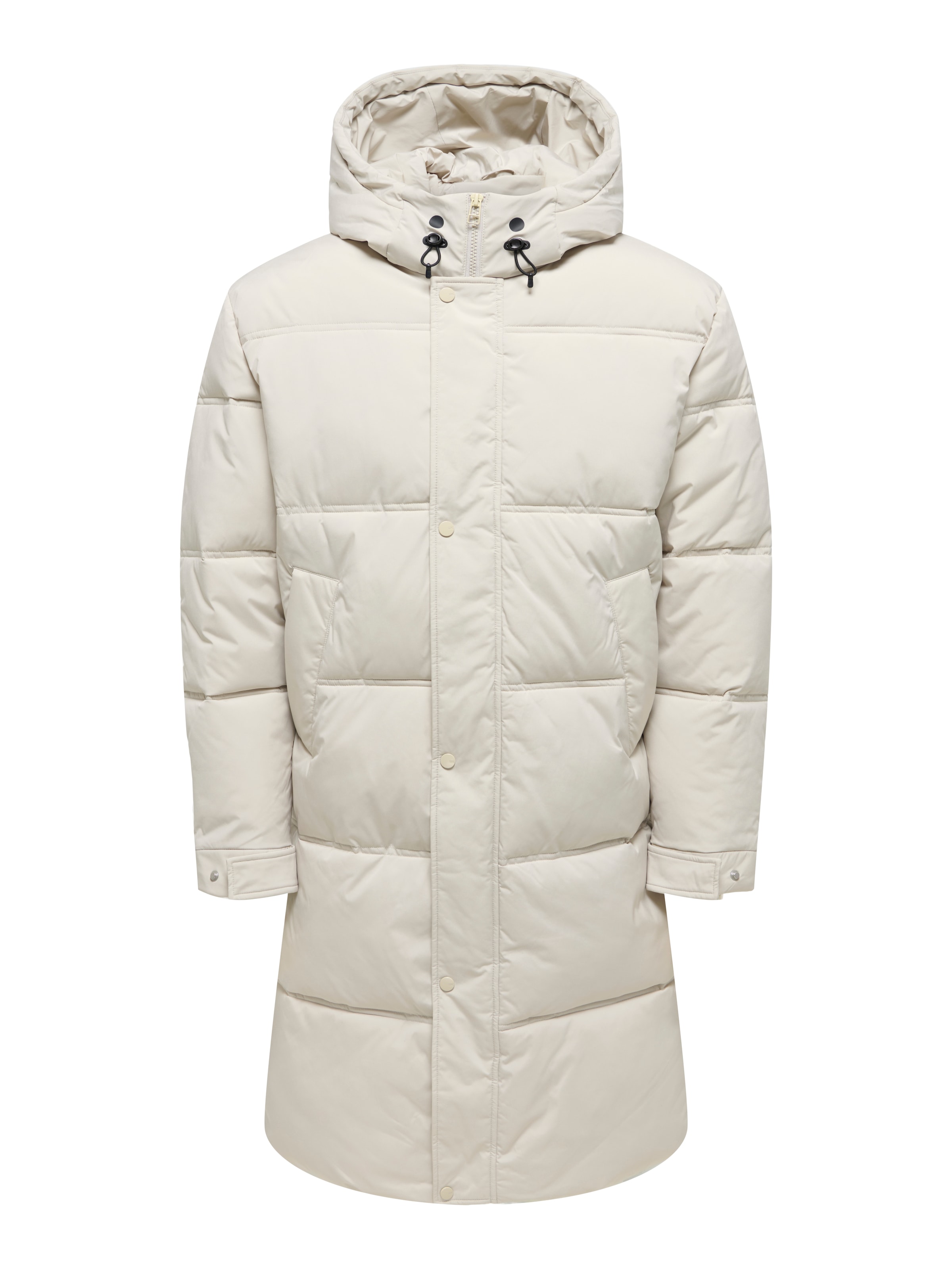 ONLY & SONS Steppjacke »ONSSEUL LONG PUFFER OTW« mit Kapuze
