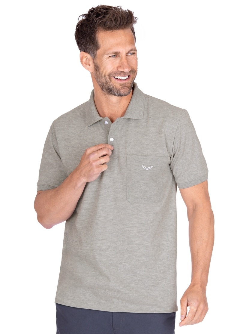 Gute Qualität Trigema Poloshirt »TRIGEMA OTTO Brusttasche« Polohemd kaufen mit bei online
