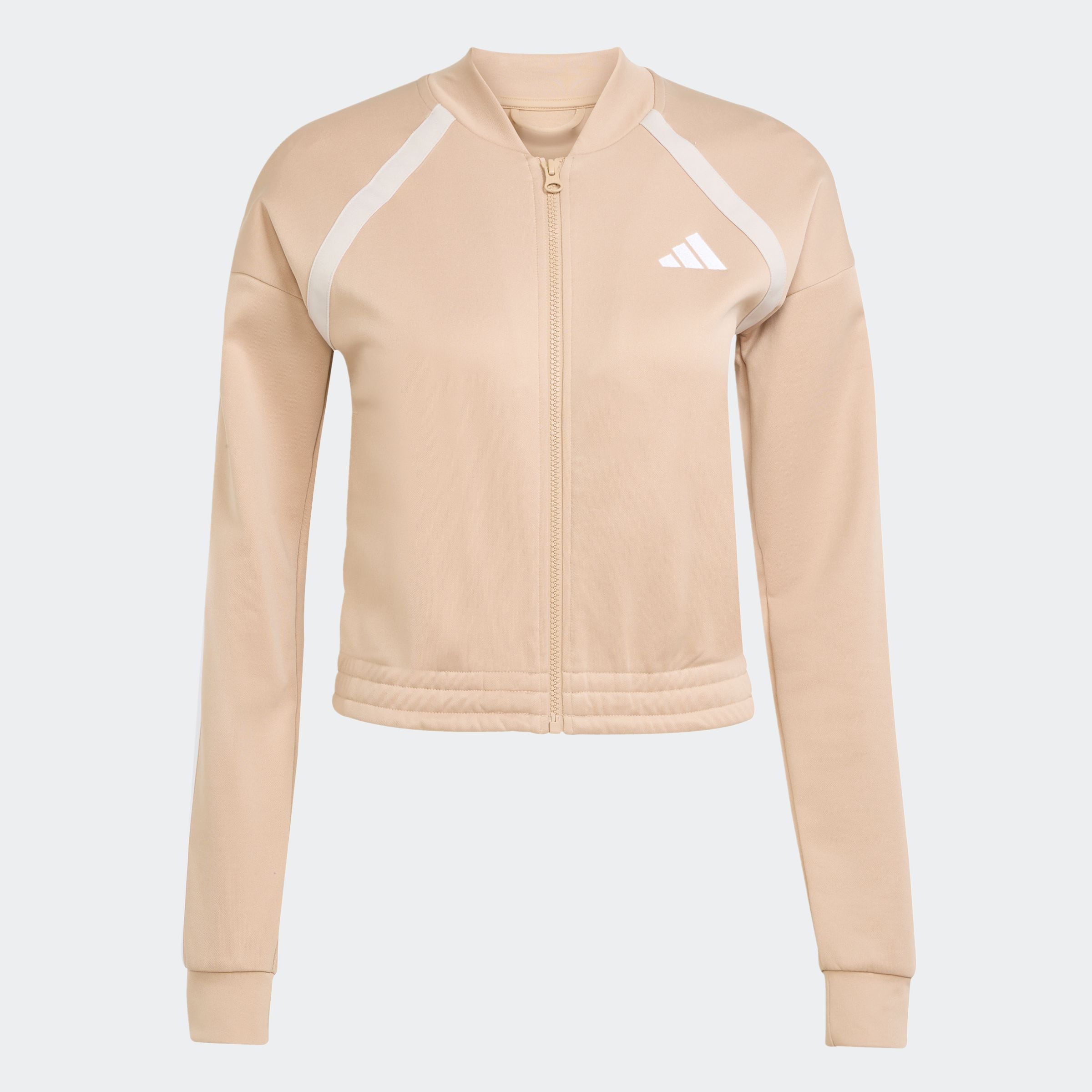 adidas Sportswear Trainingsanzug »W TEAMSPORT TS«, (2 tlg.), Jacke schmal geschnitten; Hose regulär geschnitten, hoher Bund