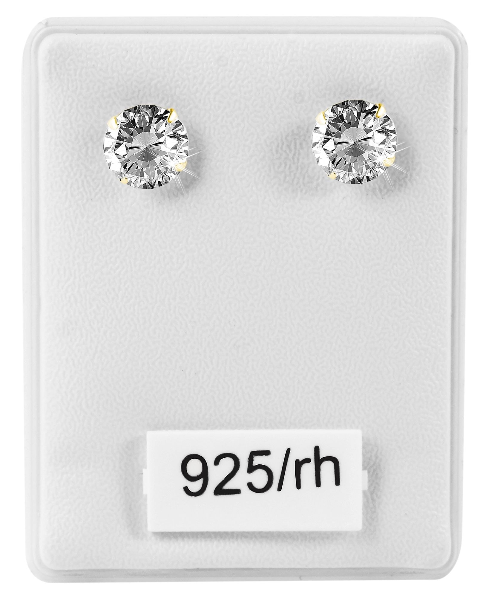 Adelia´s Paar Ohrstecker »Damen Ohrringe ¿ Ohrstecker aus 925 Silber mit Zirkonia«