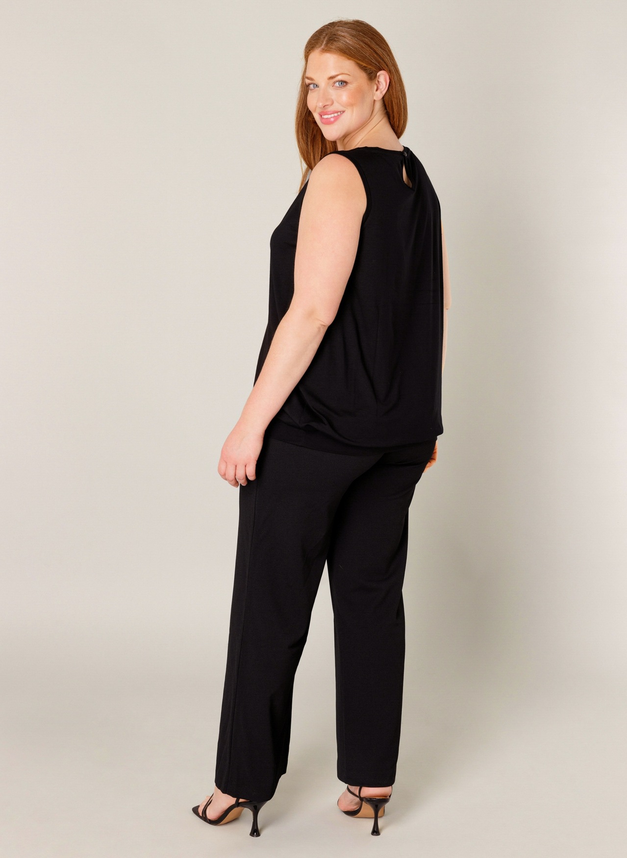 Base Level Curvy Longtop »Yasmina« Formgebendes Bündchen am Saum