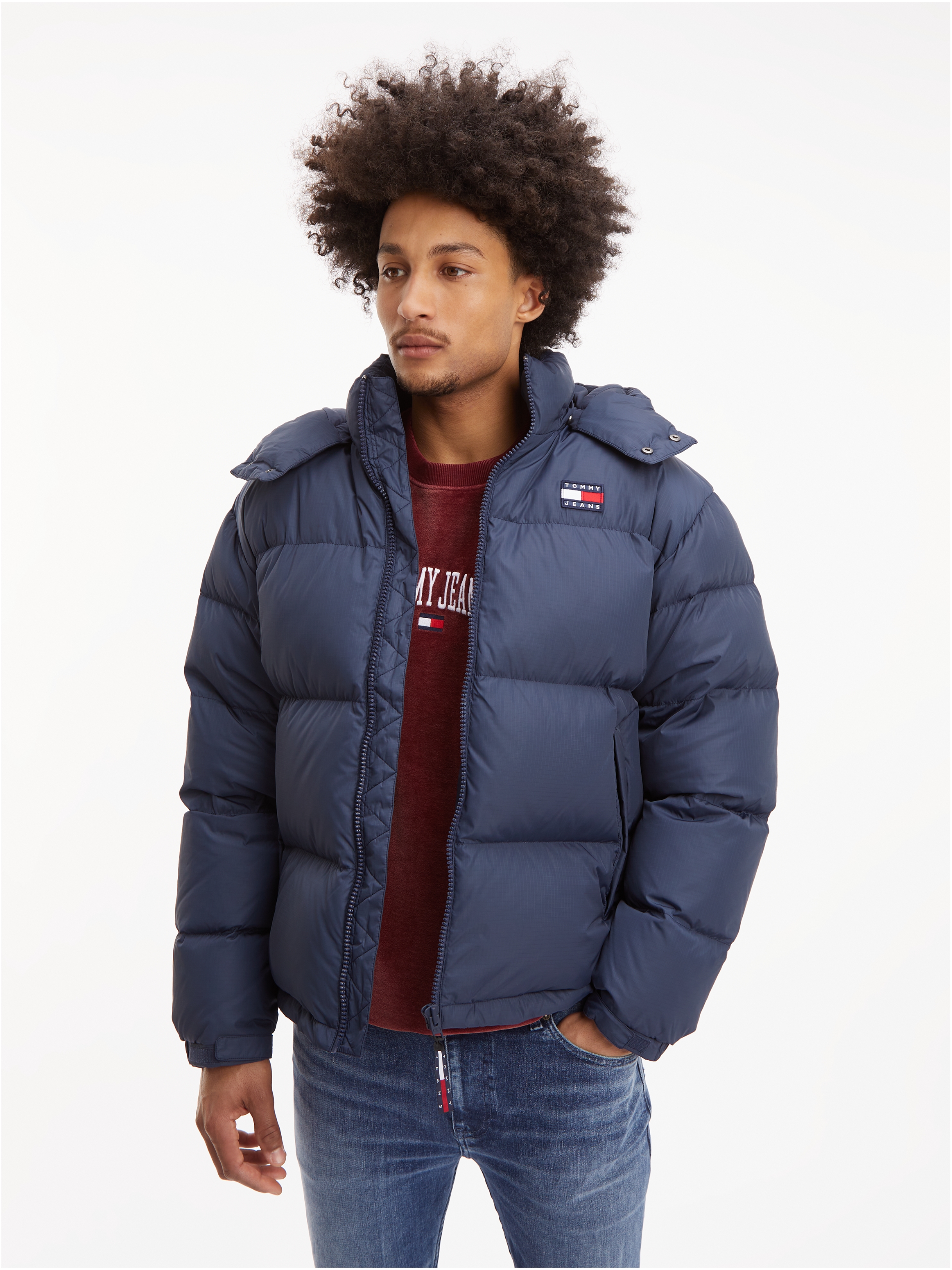Steppjacke »TJM ALASKA PUFFER«, mit Kapuze, mit Markenlabel
