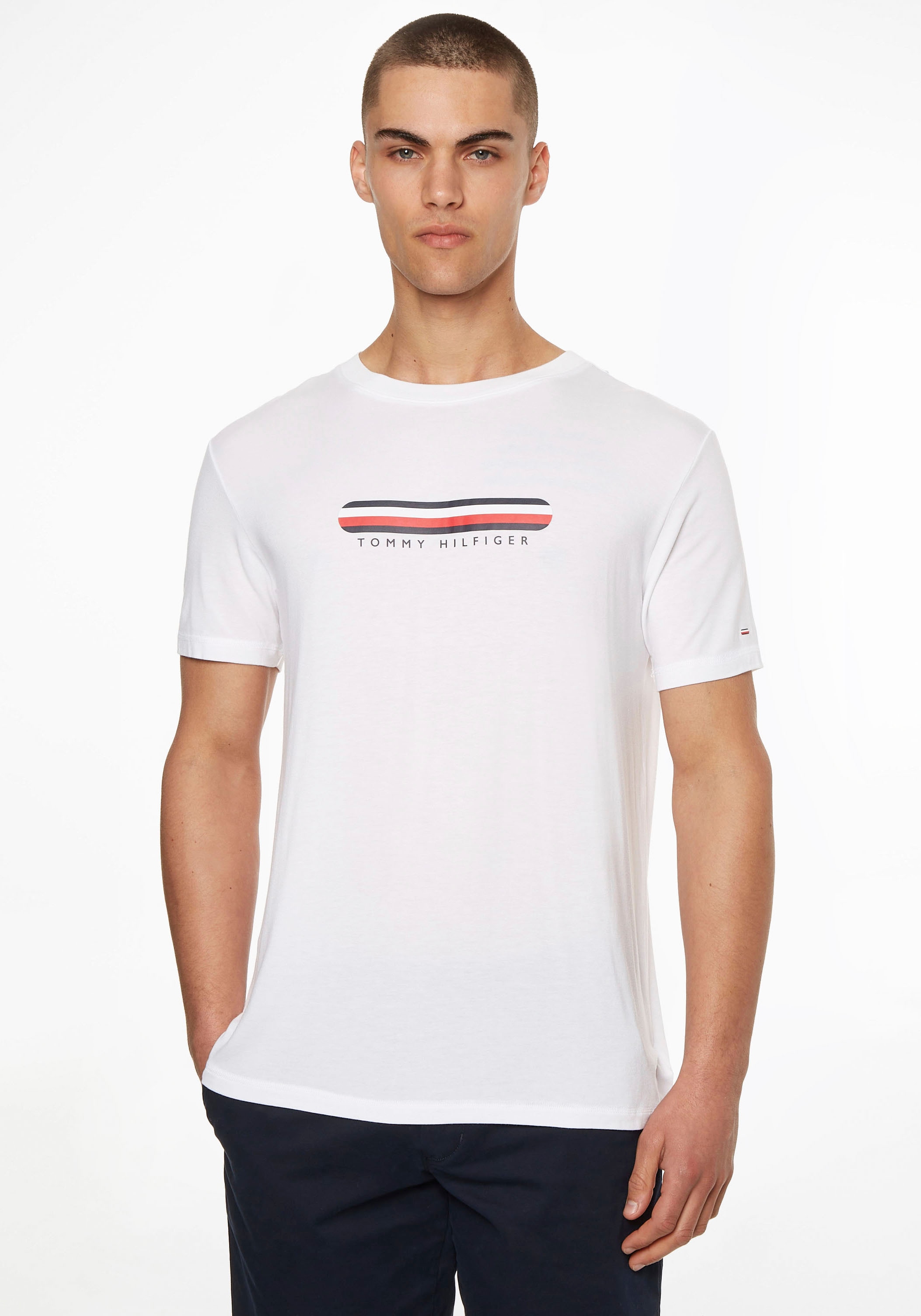 Tommy Hilfiger Underwear T-Shirt, mit Tommy Hilfiger Logo-Schriftzug auf der Brust