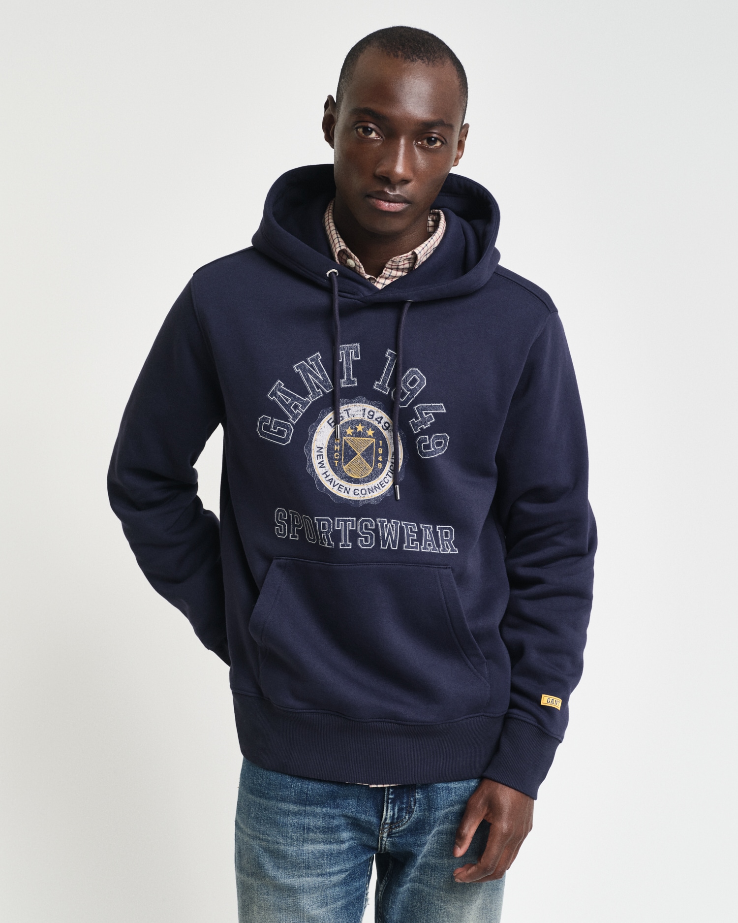 Hoodie »FRONT GRAPHIC SWEAT HOODIE«, GANT-Grafikprint auf der Vorderseite