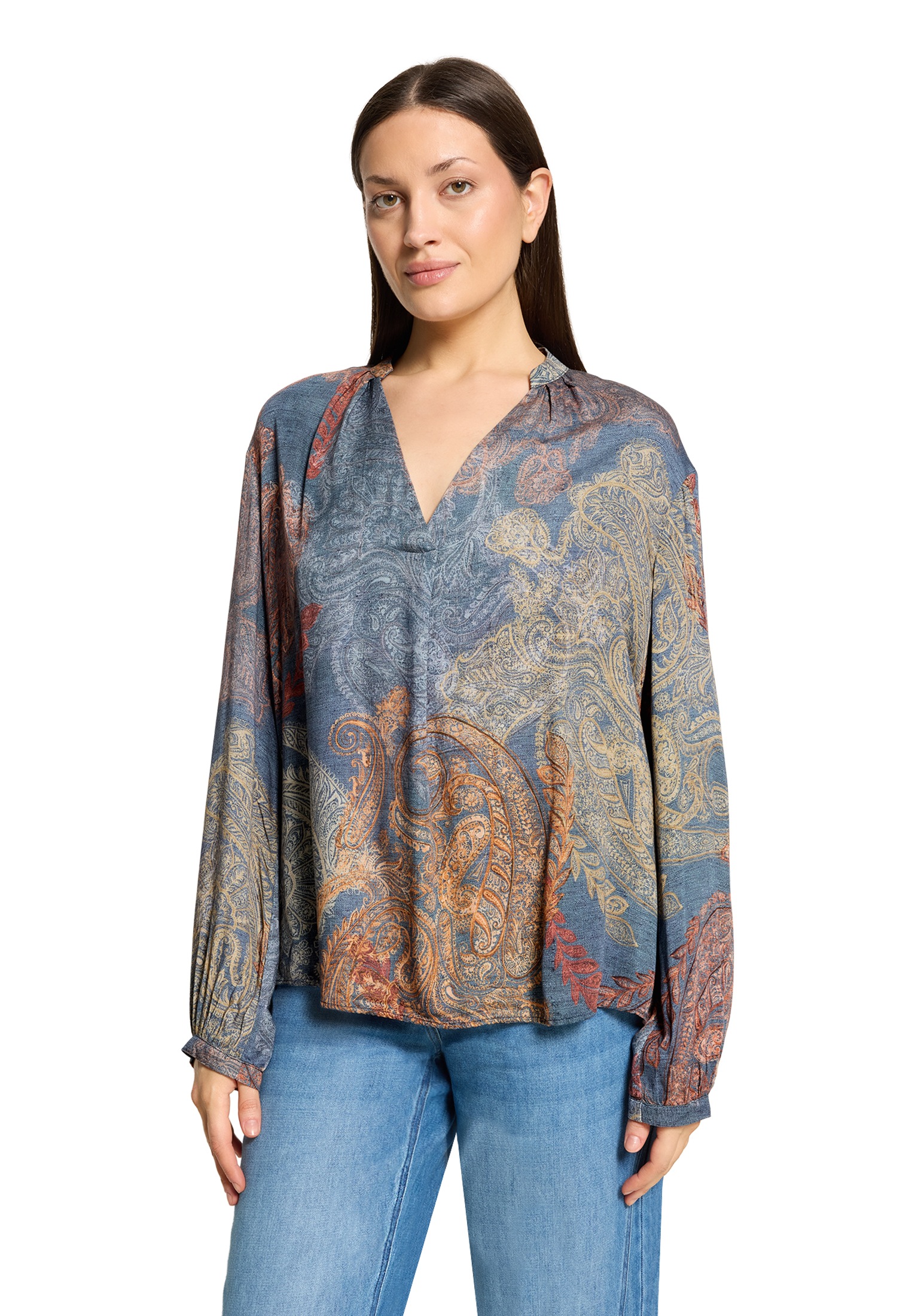 Betty Barclay Schlupfbluse »Schlupfbluse mit Stehkragen«