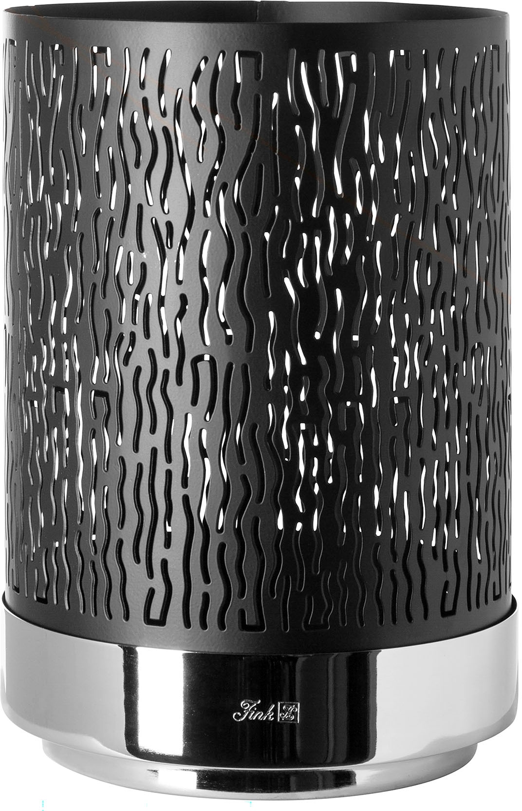 Fink Windlicht »MARIAN«, (1 St.), OTTO wellenförmigen bei Cut-Outs aus Eisen, Kerzenhalter mit